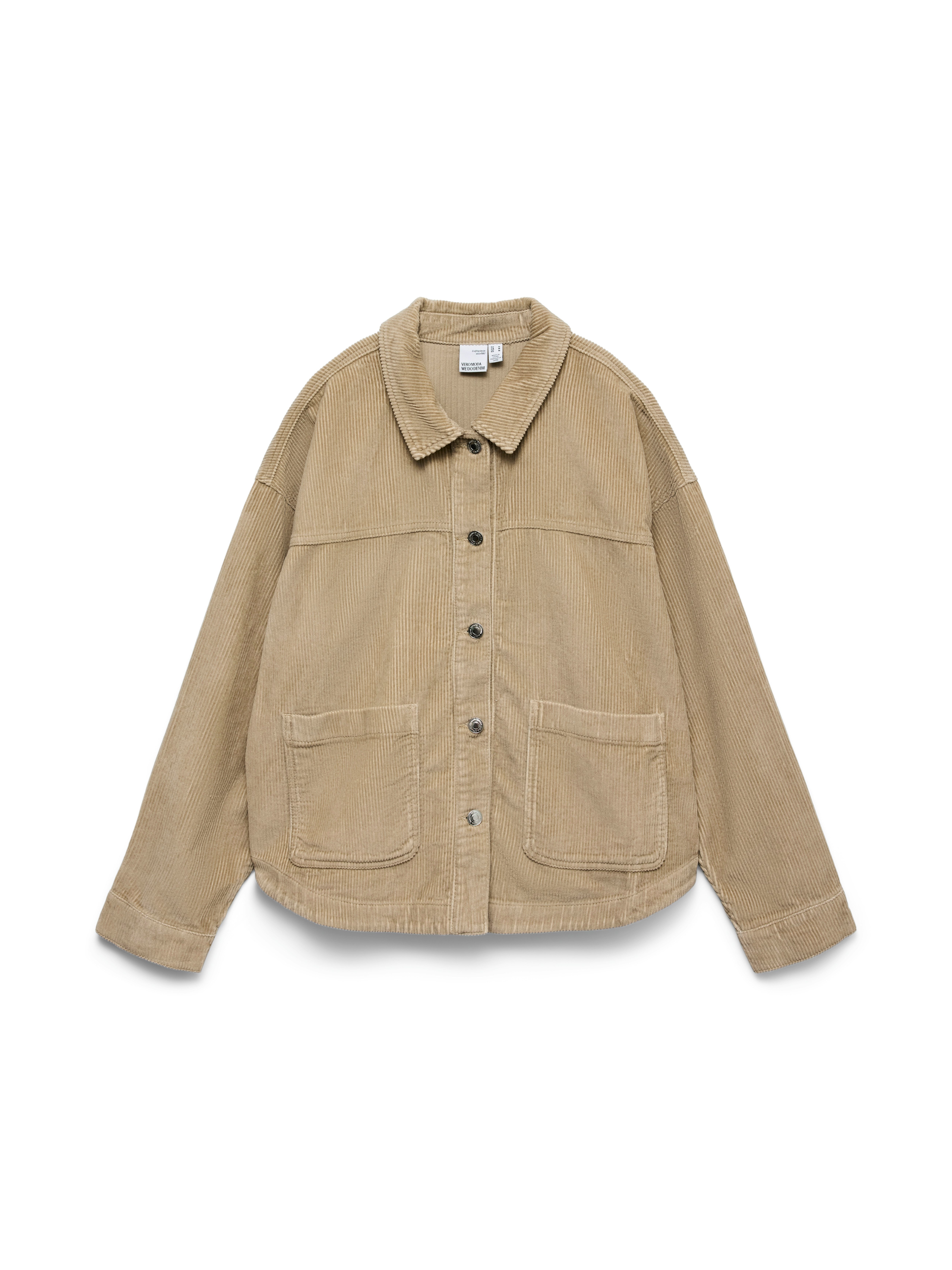 Cordjacke VMJAMIE LS CORDUROY SHACKET MIX NOOS