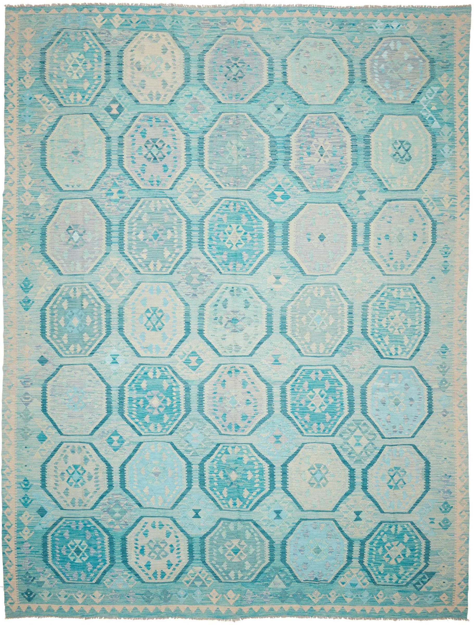 Nain Trading Orientteppich Kelim Afghan 297x397 Handgewebter Orientteppich, rechteckig, Höhe: 5 mm