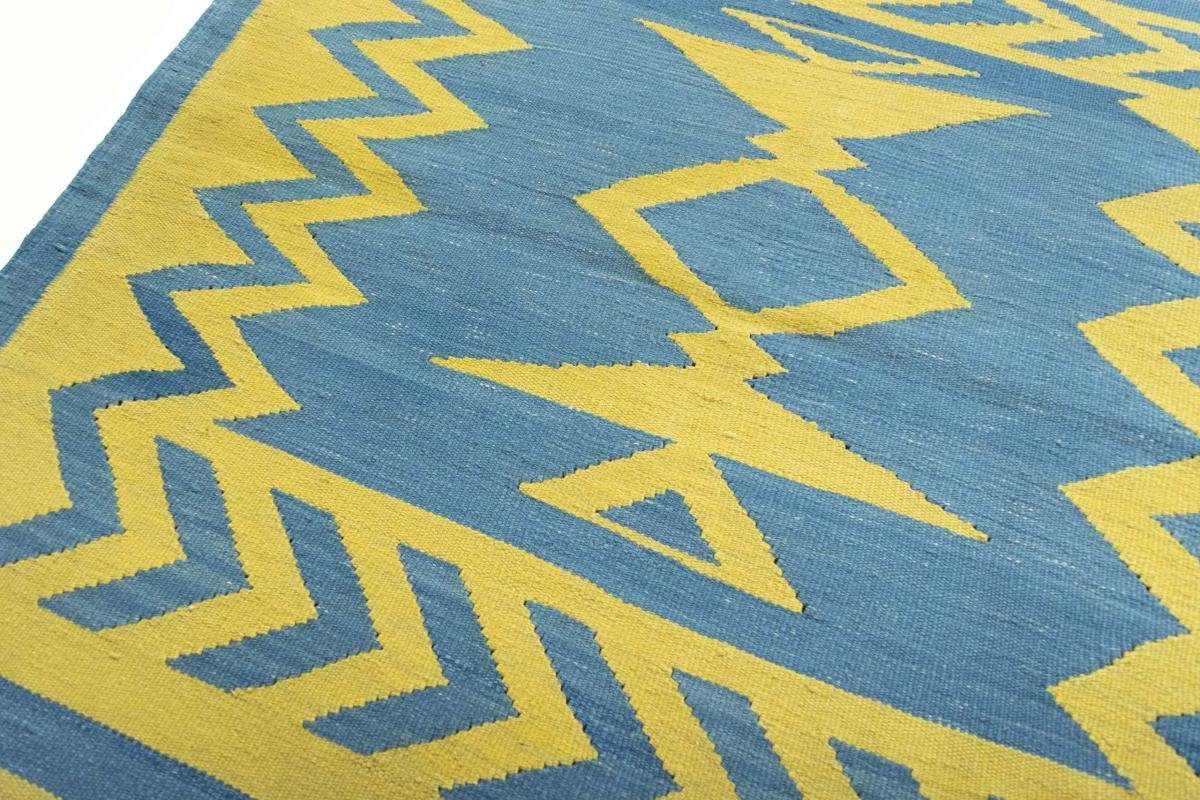 Orientteppich Kelim Fars Design Orientteppich, Handgewebter mm Trading, 3 Höhe: 120x118 Nain rechteckig, Kandou