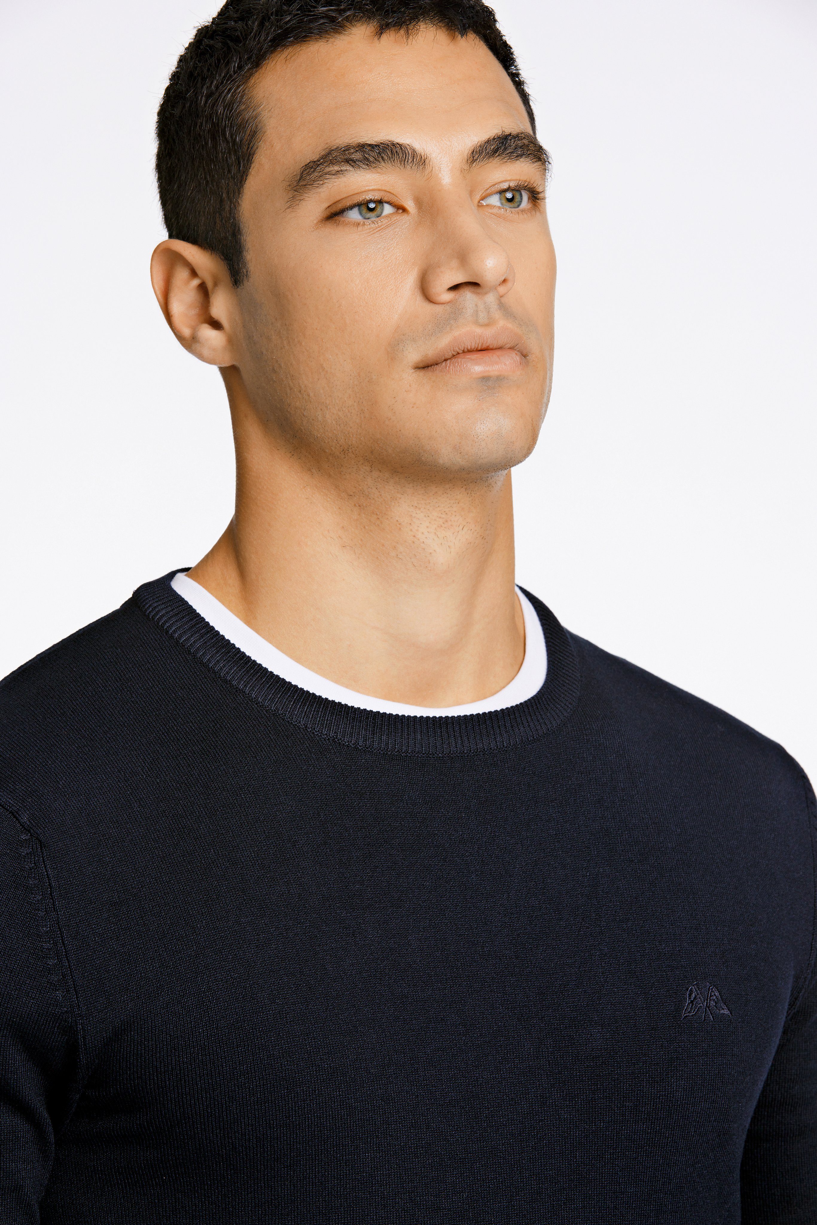 LINDBERGH Strickpullover mit Logo-Stickerei