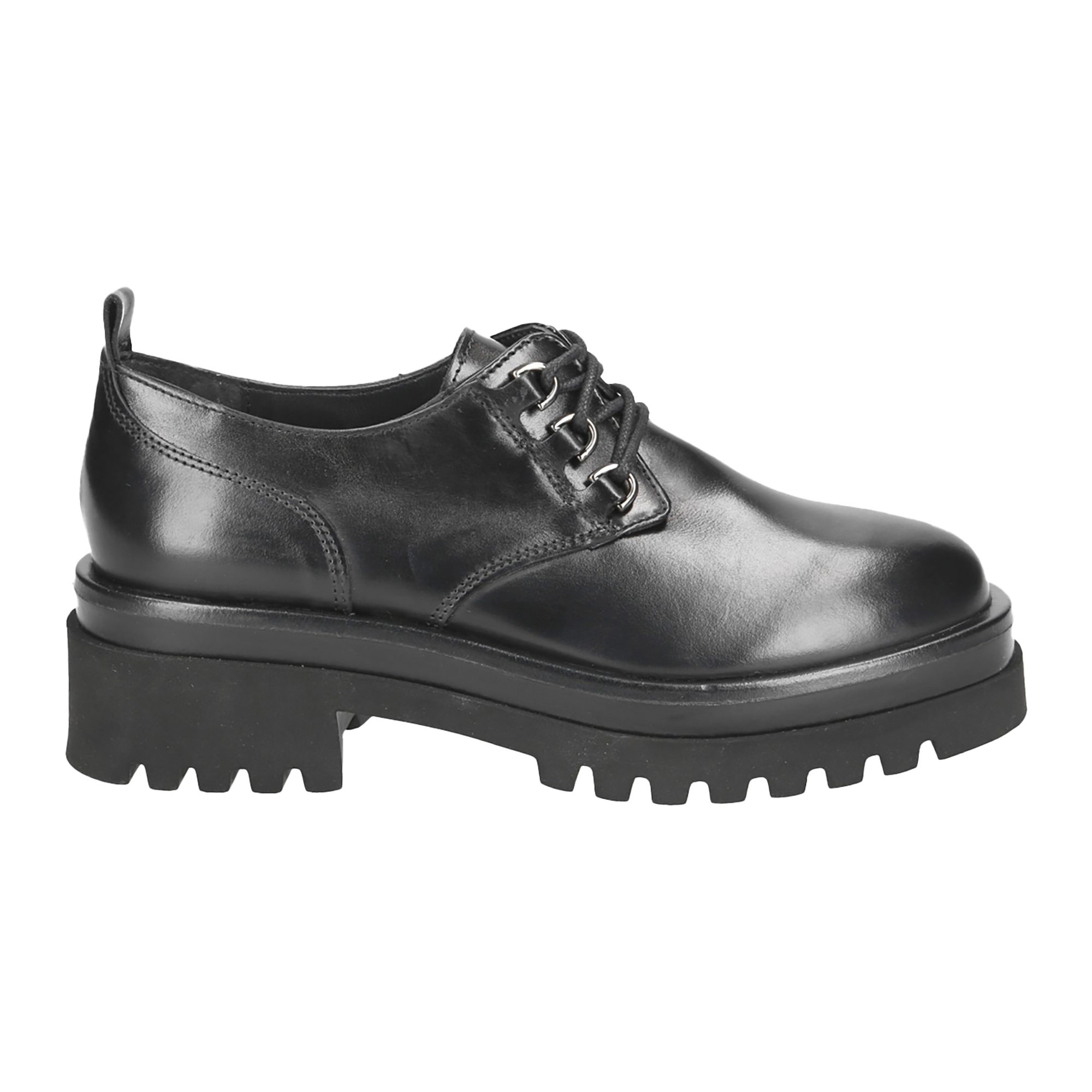 Homers Homers 20845 GOLVA, Schnürschuhe, Schwarz, Damen Schnürschuh