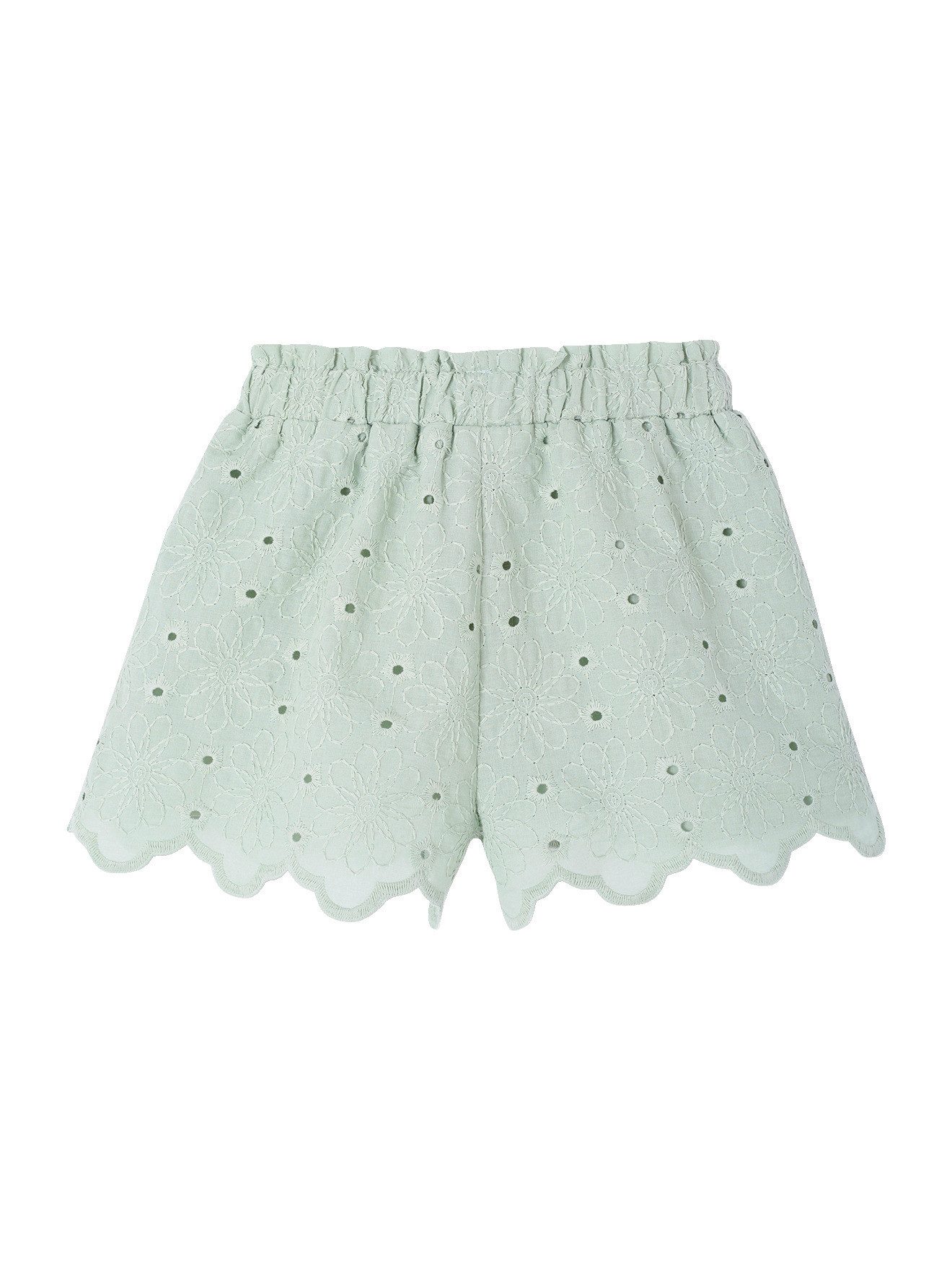 Shorts Shorts mit Lochstickereien Mädchen Baby