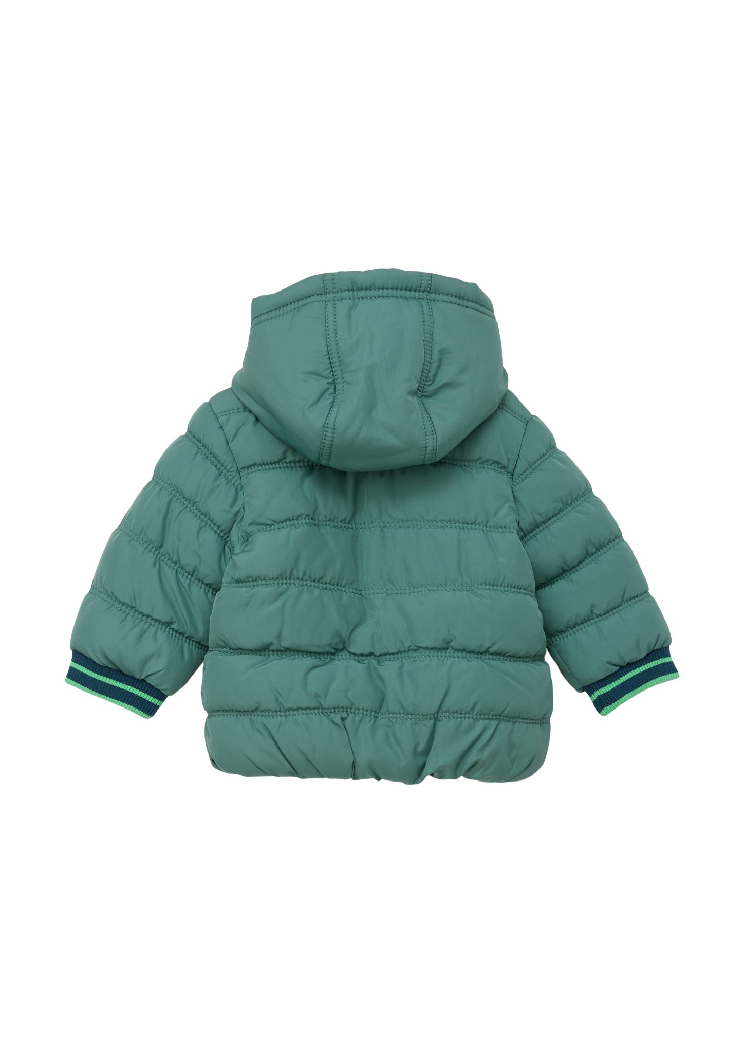 Kapuze Outdoorjacke mit Steppjacke minze s.Oliver