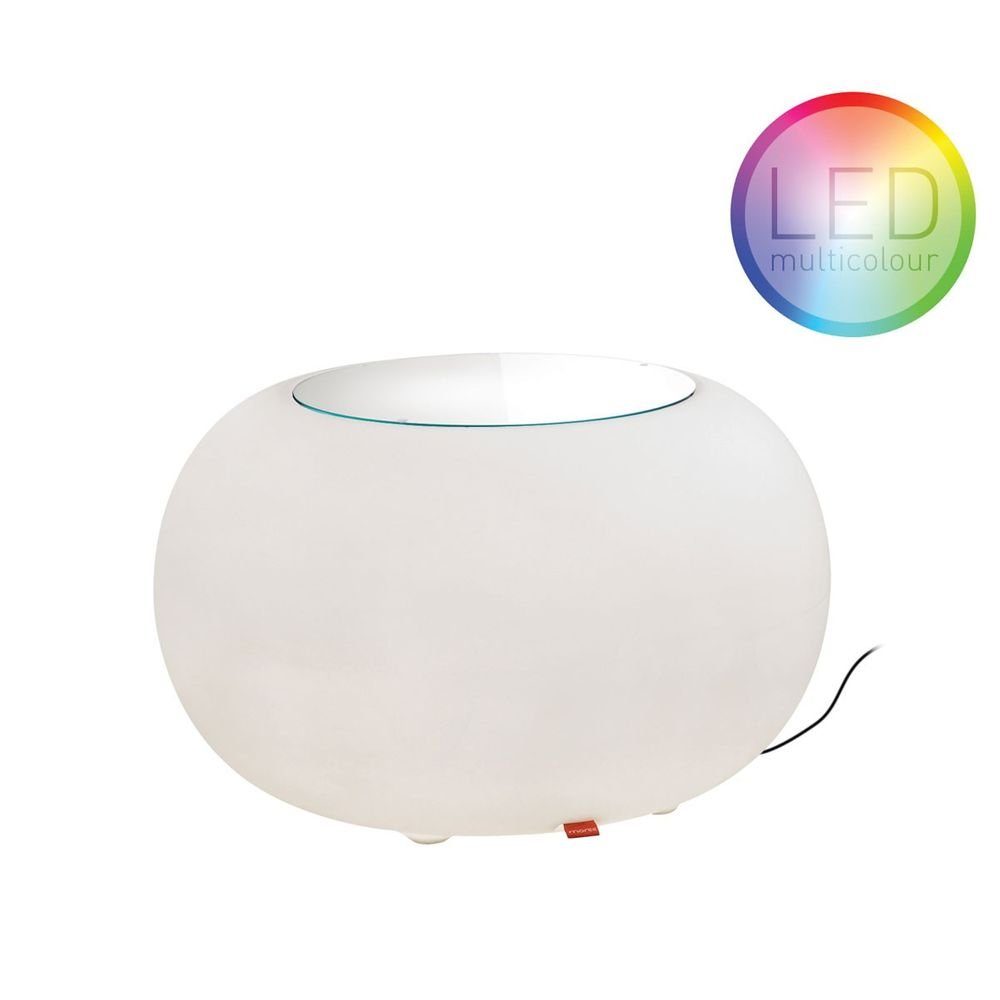 LED Stehlampe Bubble Weiß, Outdoor Transluzent Moree