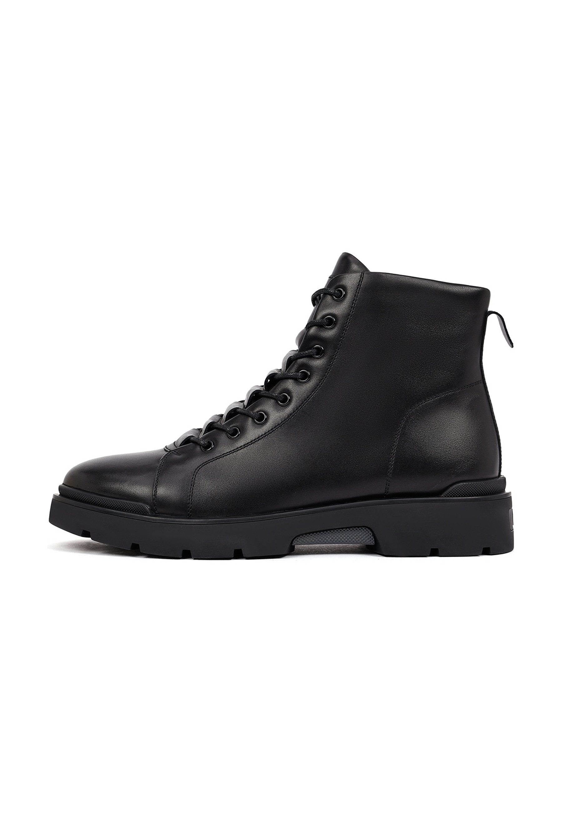 Derimod Leder Combat Boots Ankleboots