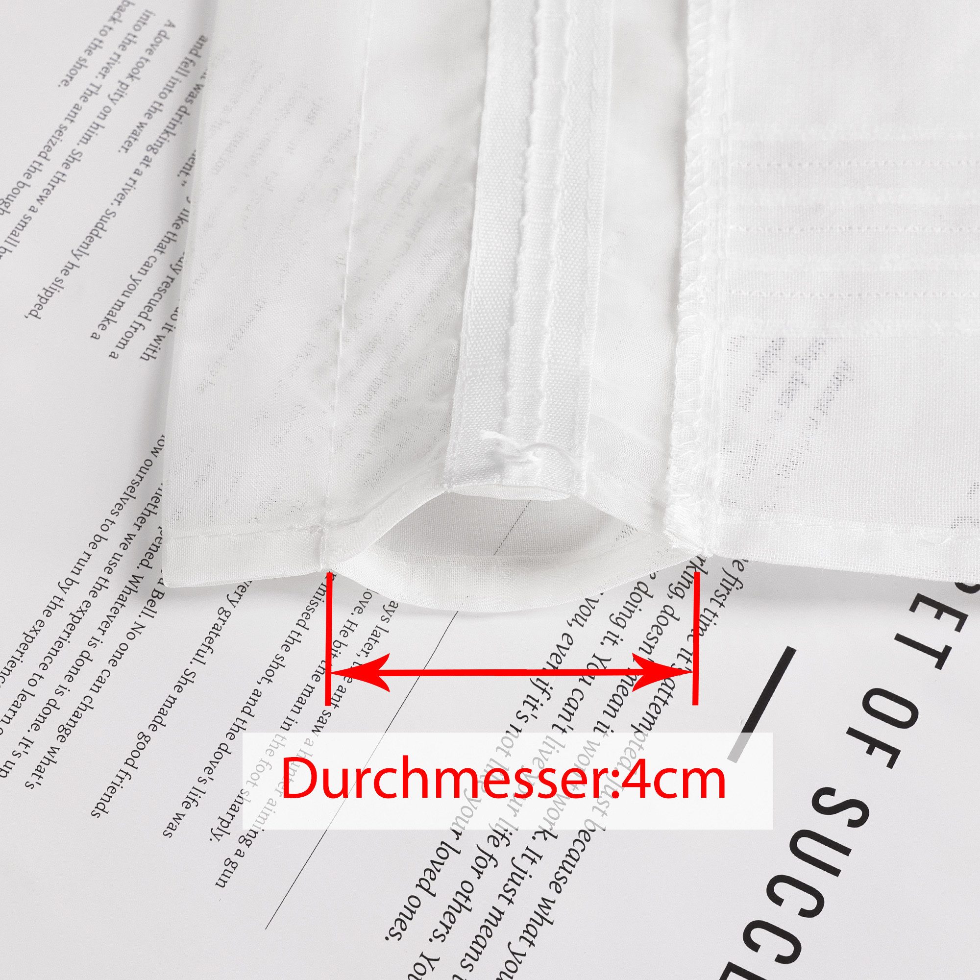 Joyswahl Scheibengardine (1 St), Stangendurchzug, transparent, Leinenoptik Landhausstil Cáfe Bistrogardinen Wohnzimmer