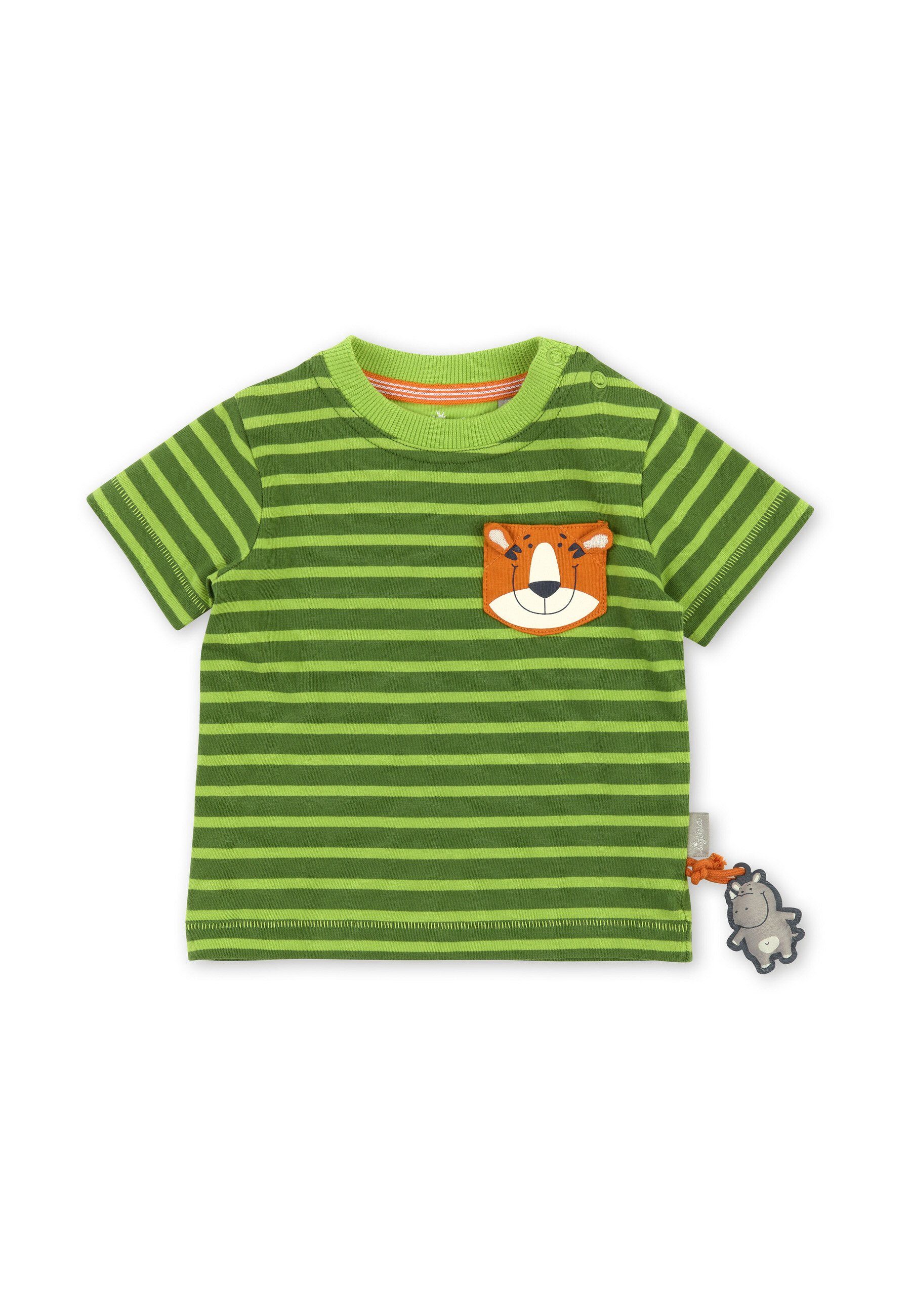 Sigikid T-Shirt Baby (1-tlg) T-Shirt grün Shirt