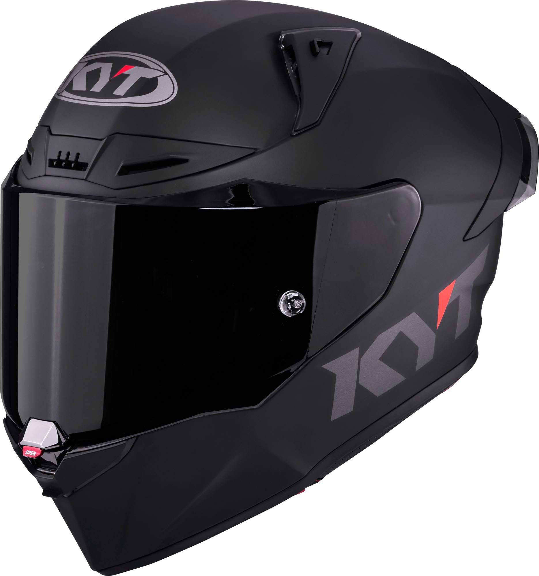 KYT Motorradhelm R1R Plain Helm, antifog beschichtet,vorbereitet für Kommunikationssystem,geeignet