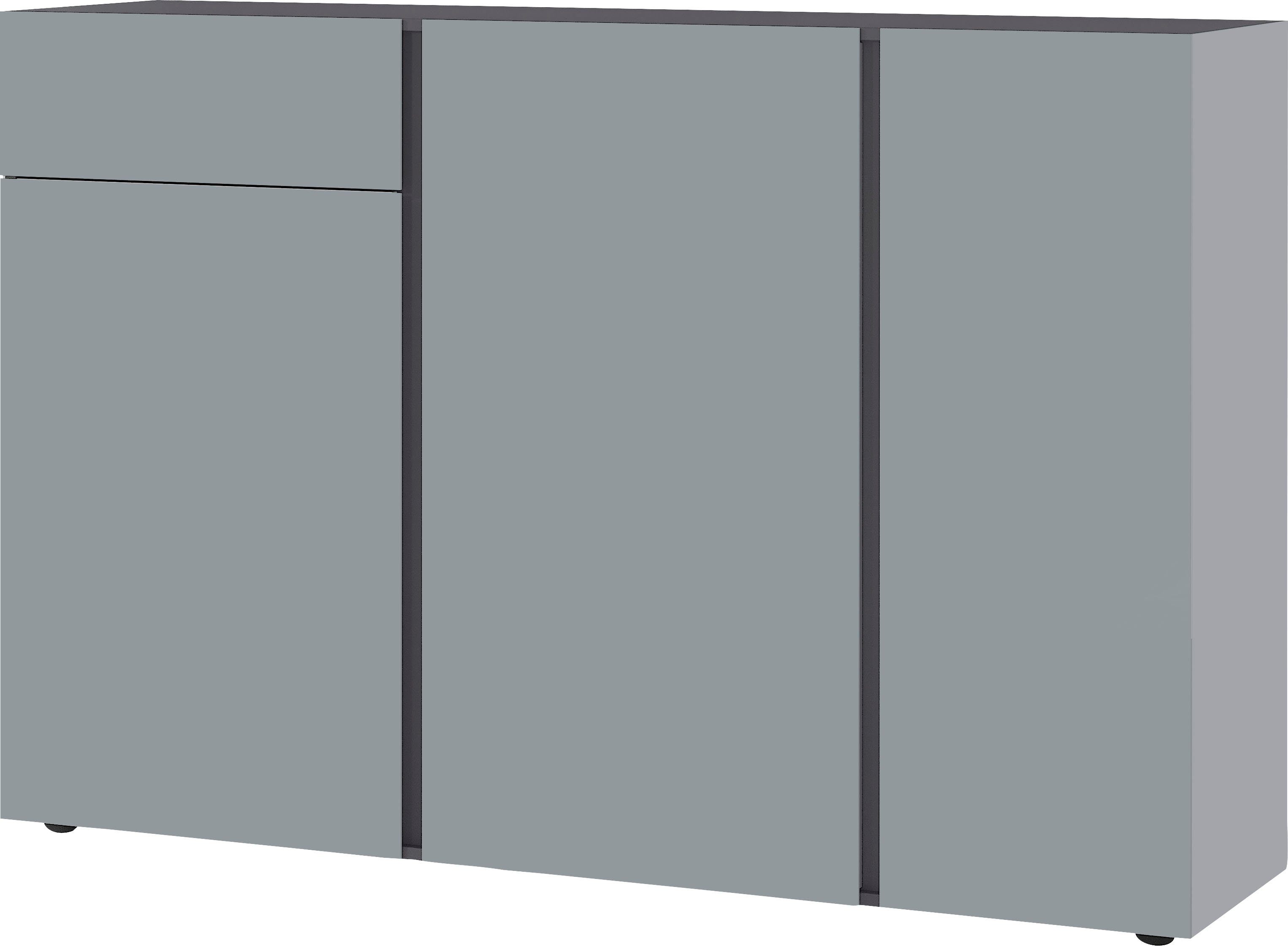 GERMANIA Sideboard Mesa, Breite 152 cm mit Glasfronten