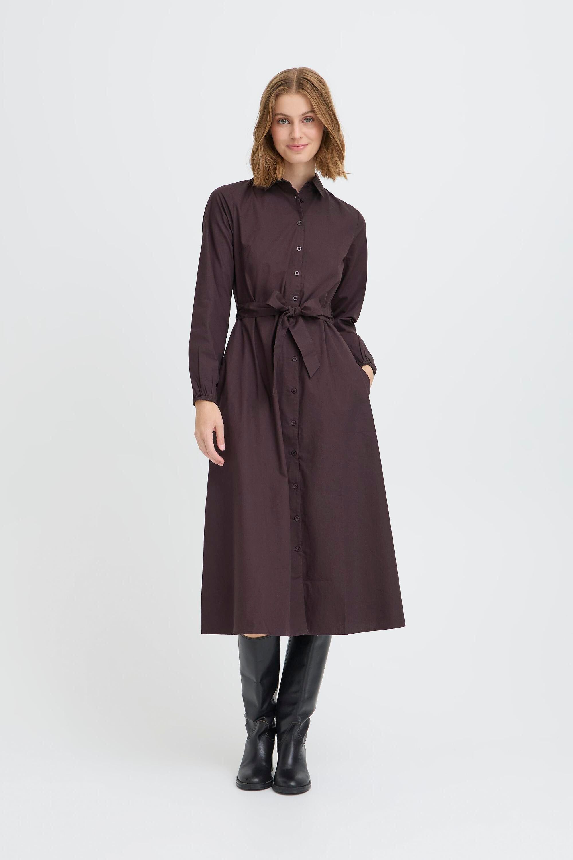 Ichi Blusenkleid Kleid IHFANTY günstig online kaufen