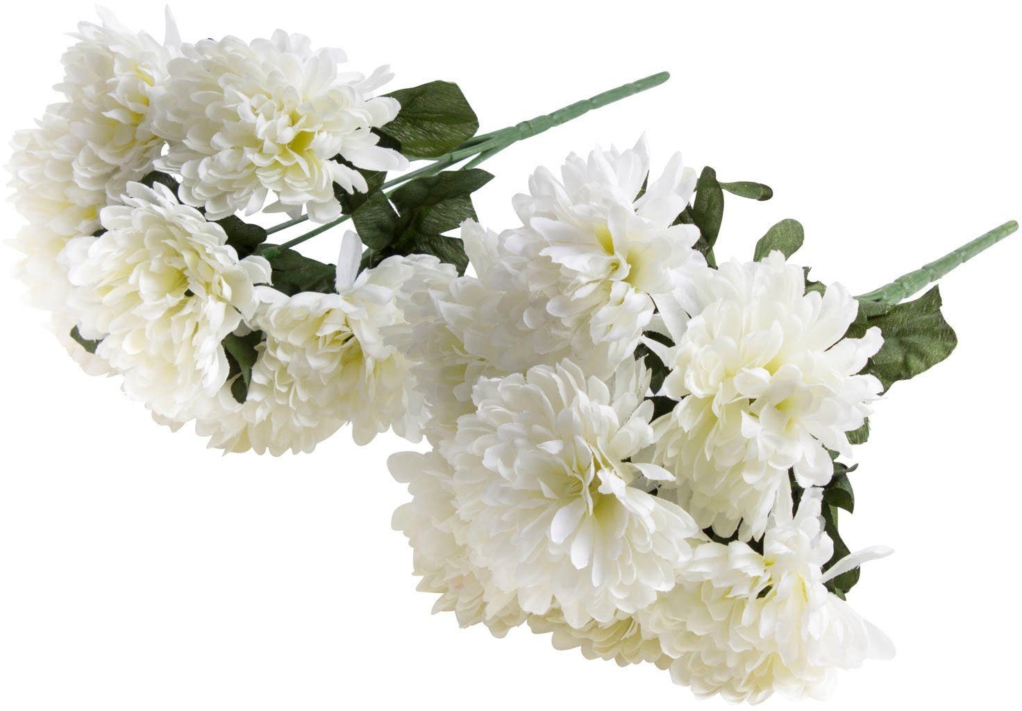 Kunstblume Chrysanthemenstrauß Chrysantheme, Botanic-Haus, Höhe 25 günstig online kaufen