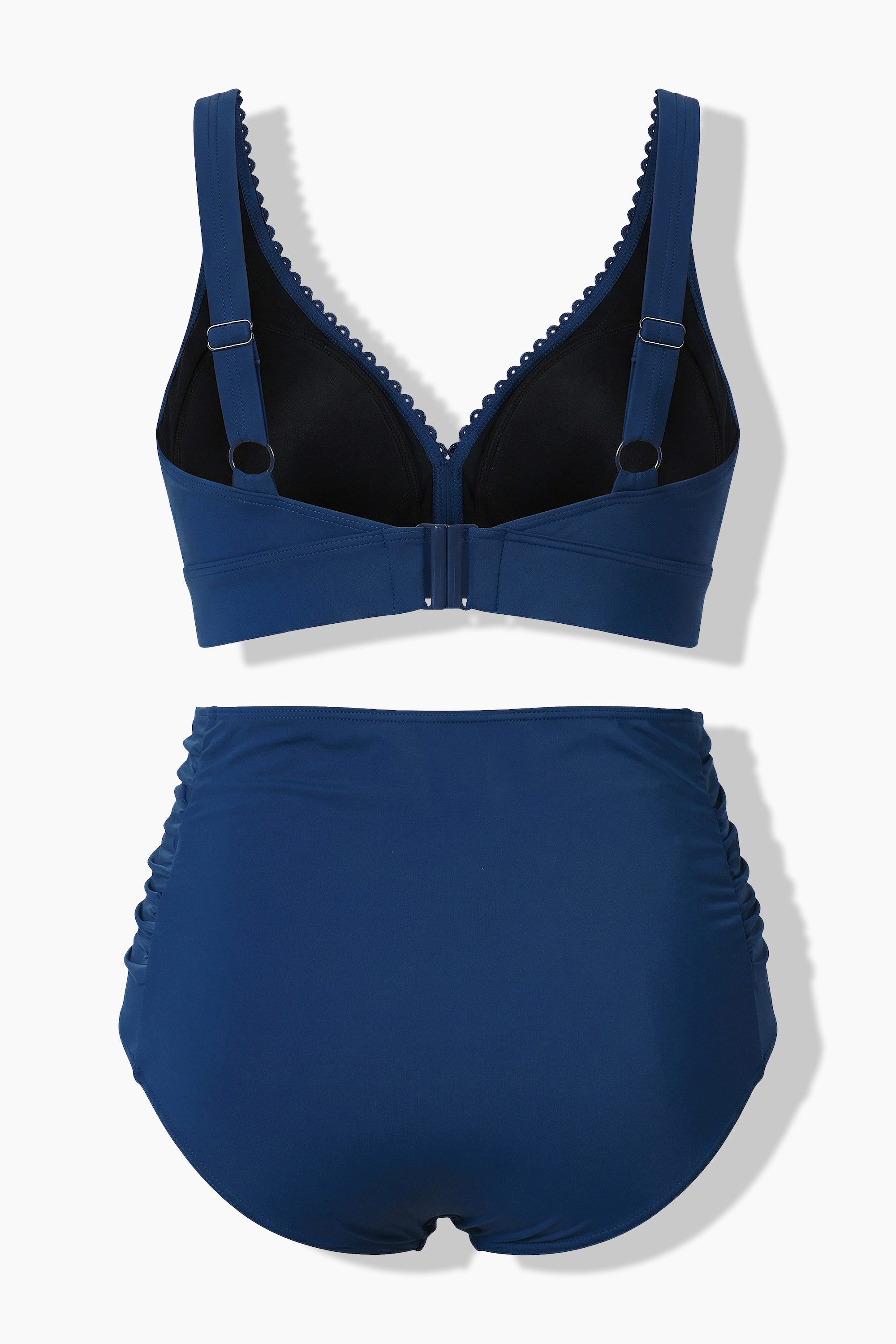 Ulla Popken Bustier-Bikini Bikini Zierband Softcups Träger verstellbar – Bild 4 von 4