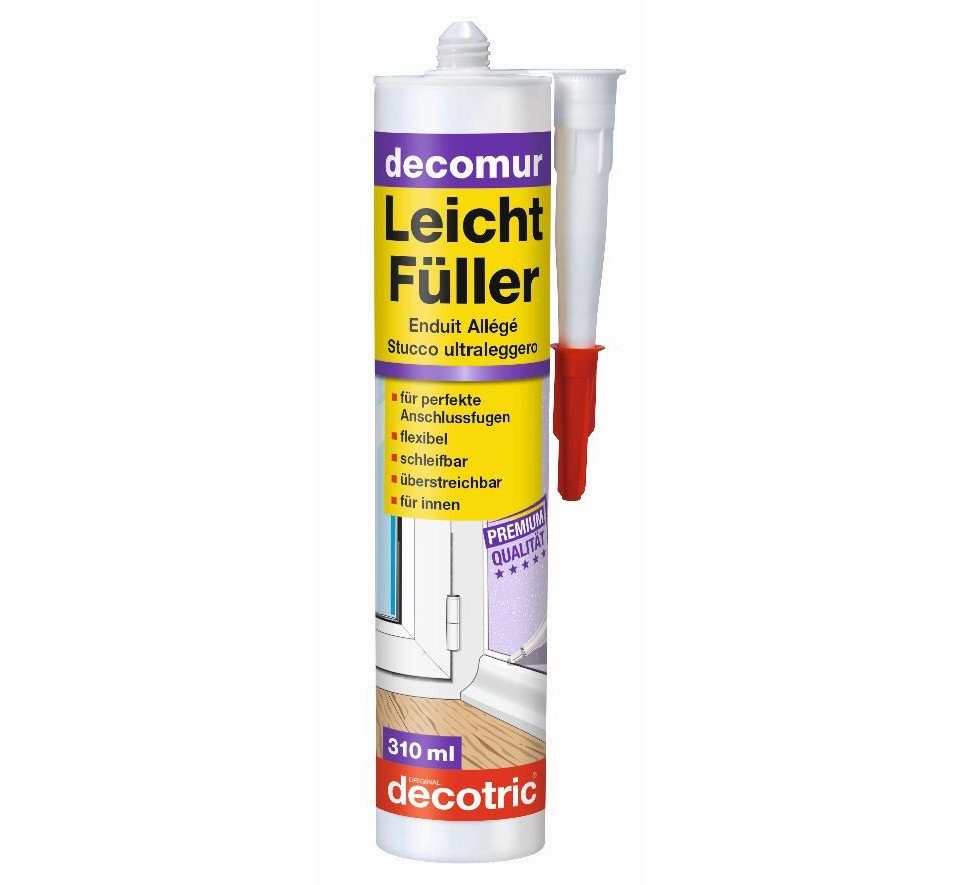 decotric® Spachtelmasse Decotric Decomur Leichtfüller 310 ml günstig online kaufen