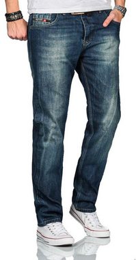 Alessandro Salvarini Straight-Jeans ASBeppo mit geradem Bein