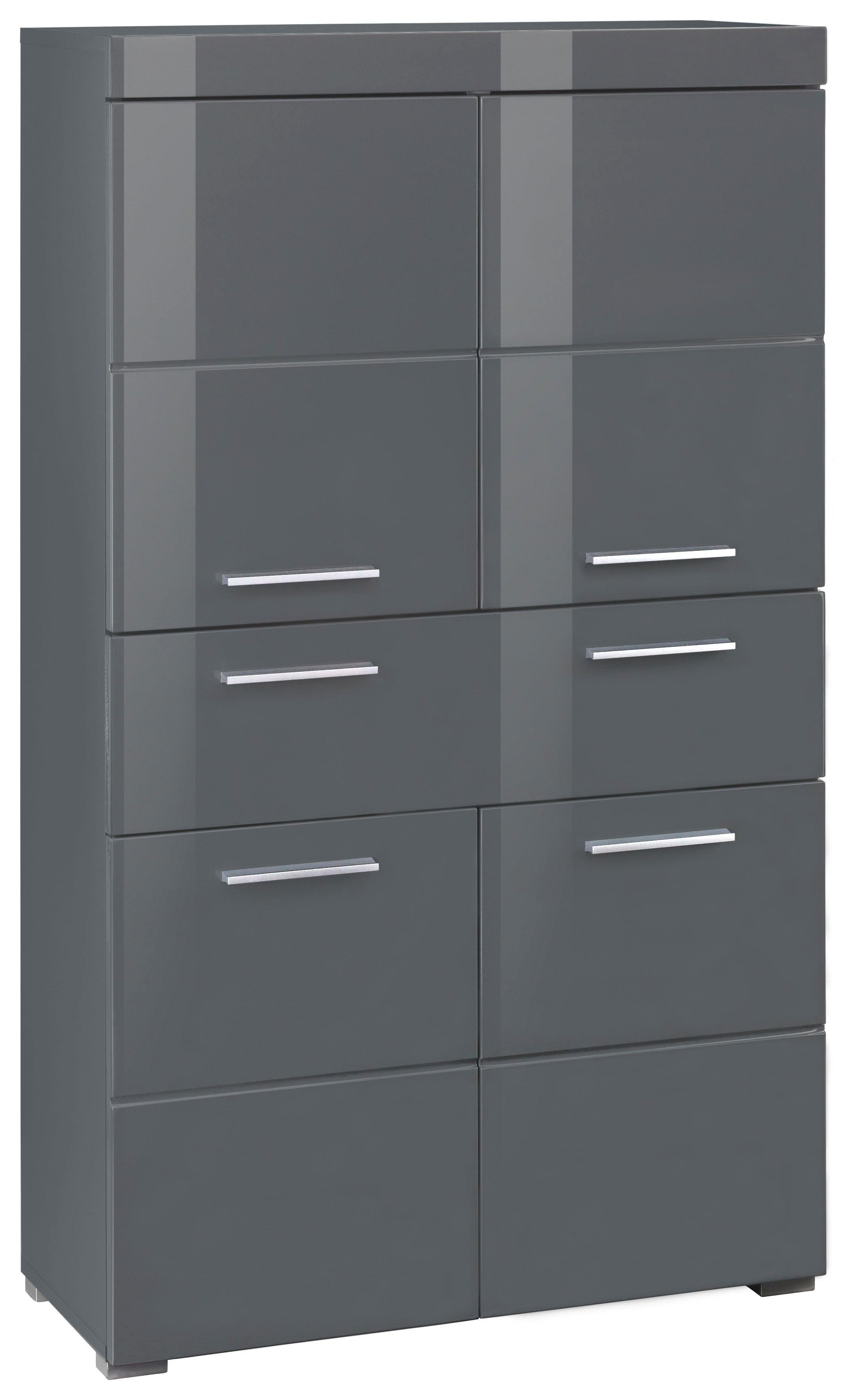 welltime Midischrank "Avena", Standschrank mit 4 Türen, 1 Schublade - (B/T/ günstig online kaufen