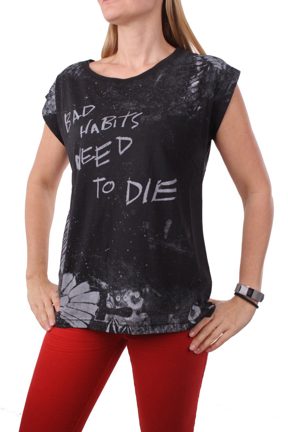 Diesel T-Shirt Diesel T-Ale-AH Damen T-Shirt