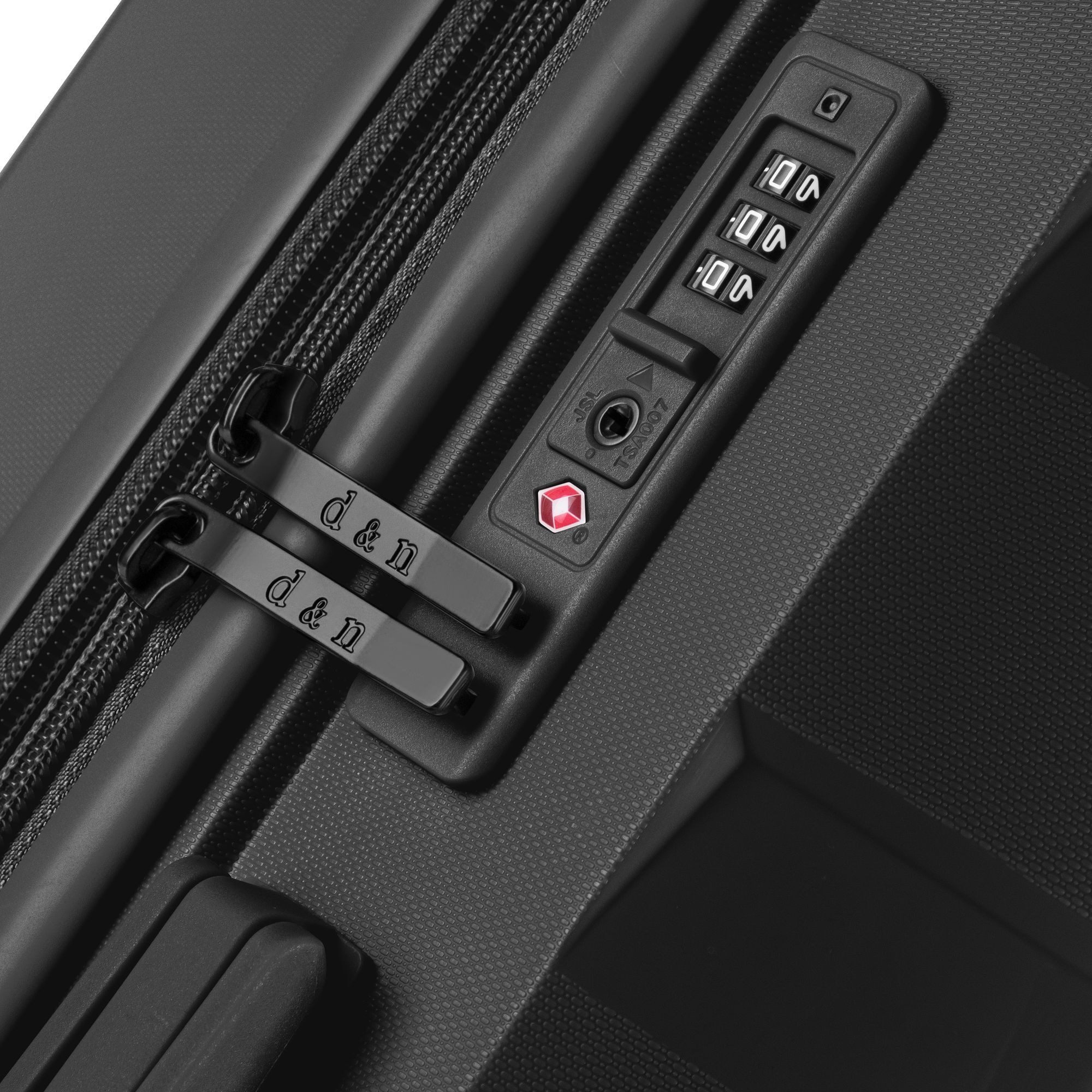 D&N Hartschalen-Trolley South Dakota, 4 Rollen, ABS