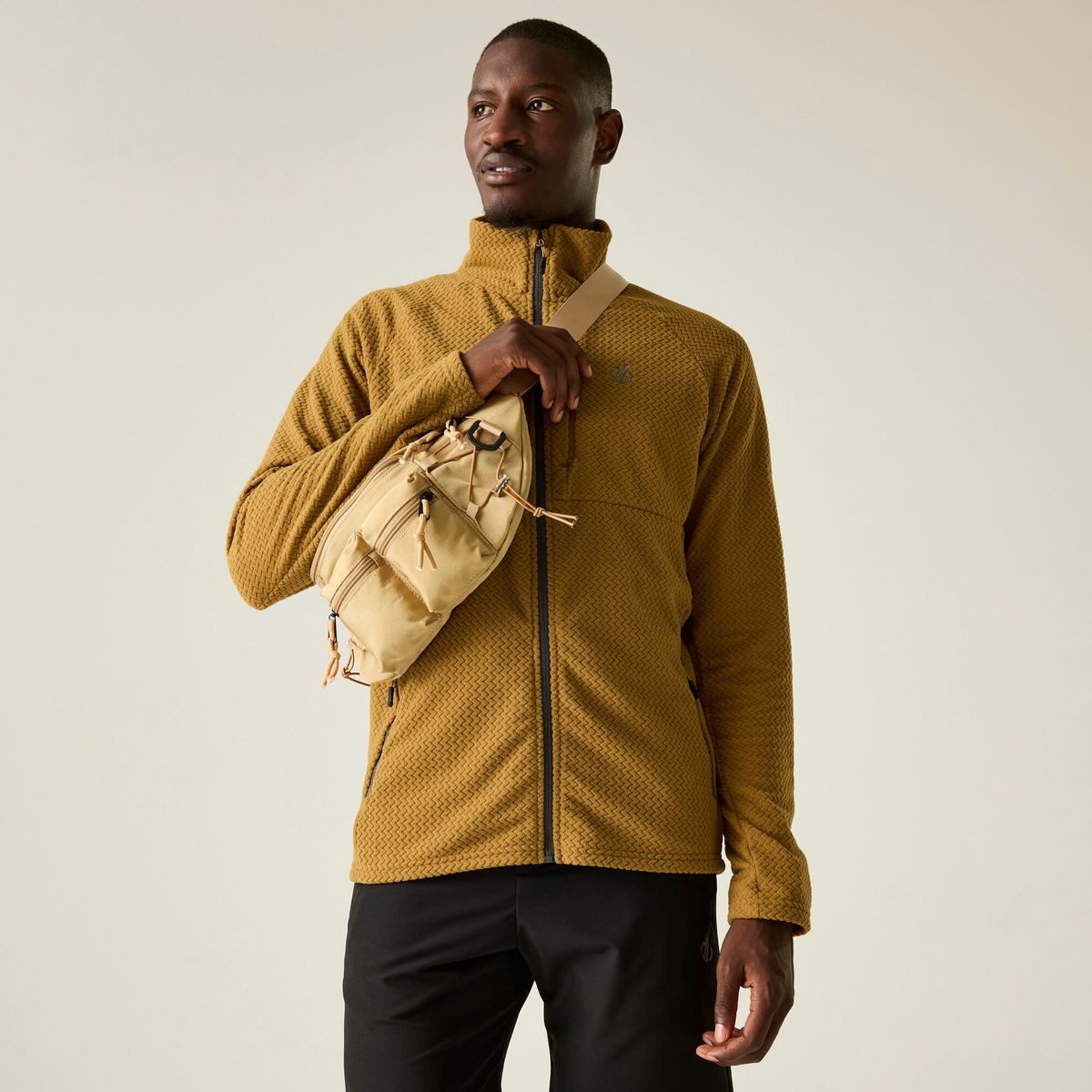 Dare2b Fleecejacke Switchout Pro Leichtes, isolierendes Herren-Fleece mit UV-Schutz und