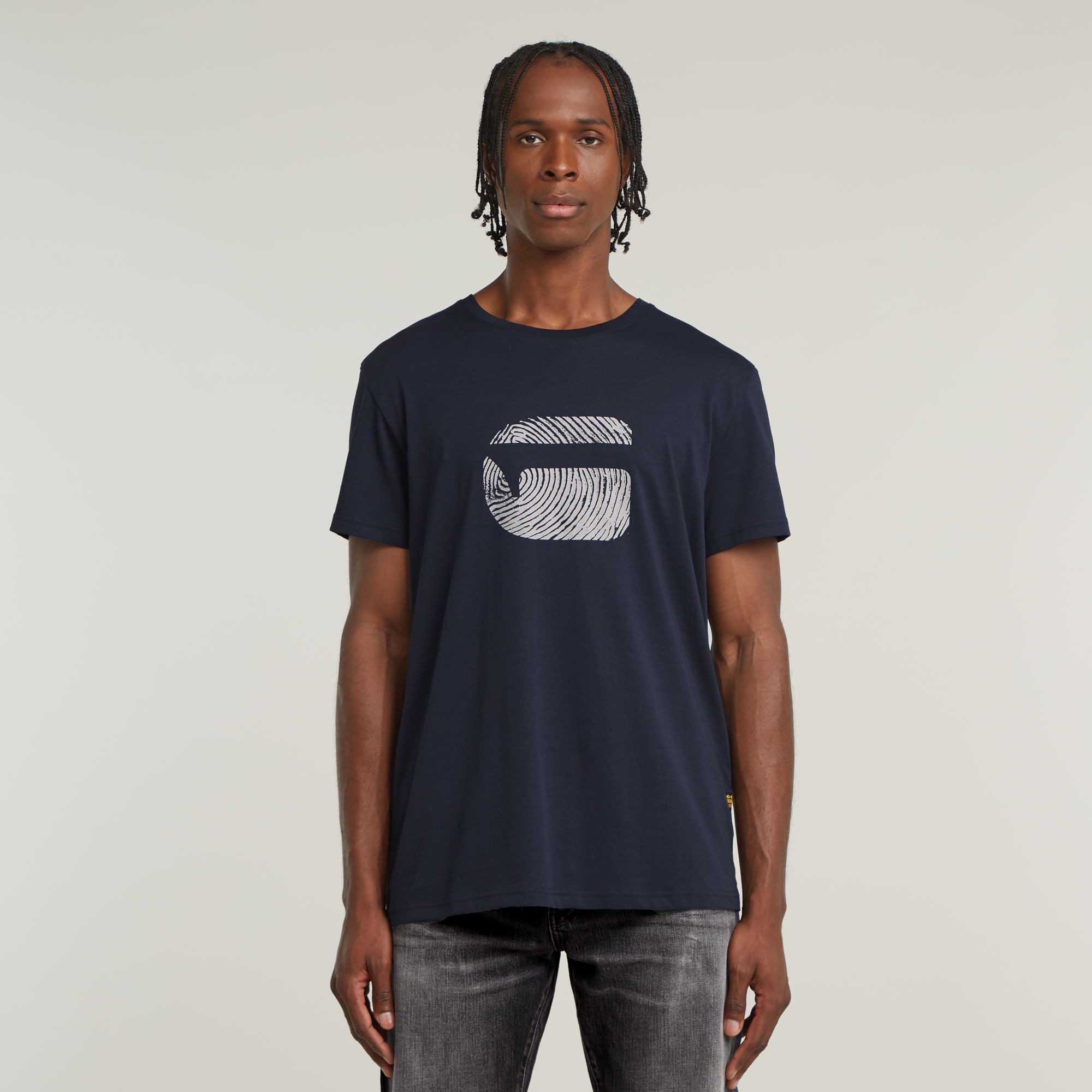 G-STAR T-Shirt Finger Print Burger mit Grafikprint günstig online kaufen