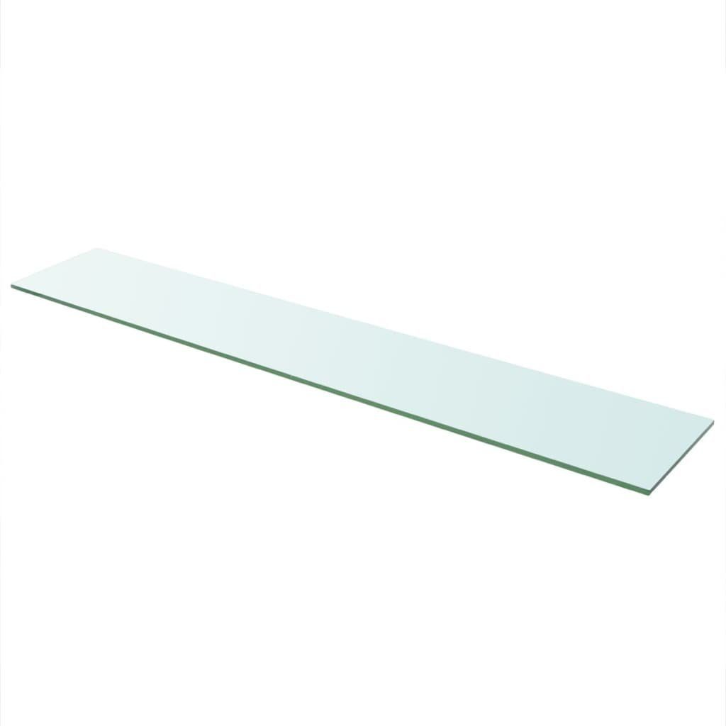 furnicato Wandregal Regalboden Glas Transparent 110 cm x 20 cm