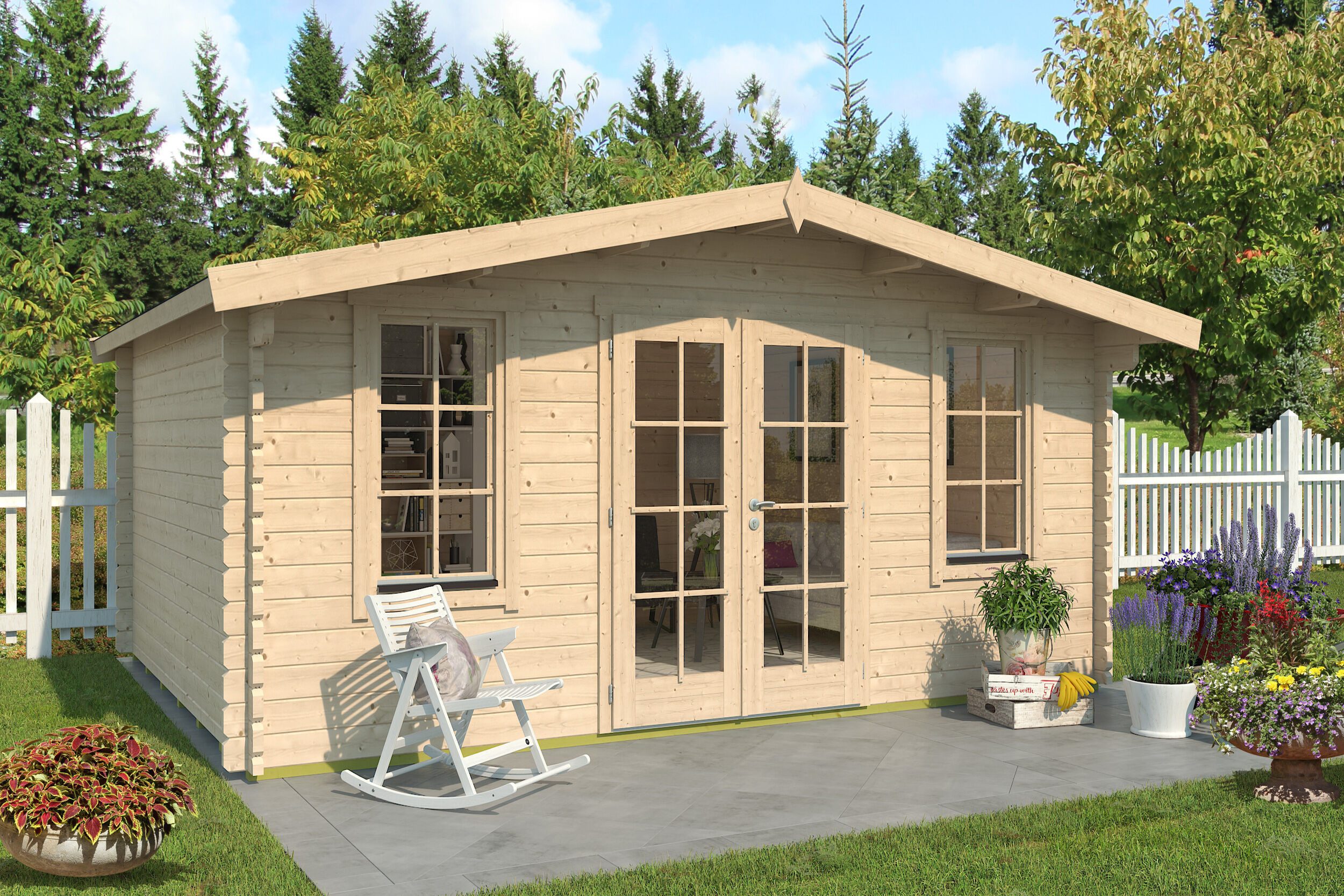 Fjordholz Gartenhaus Agnes 44