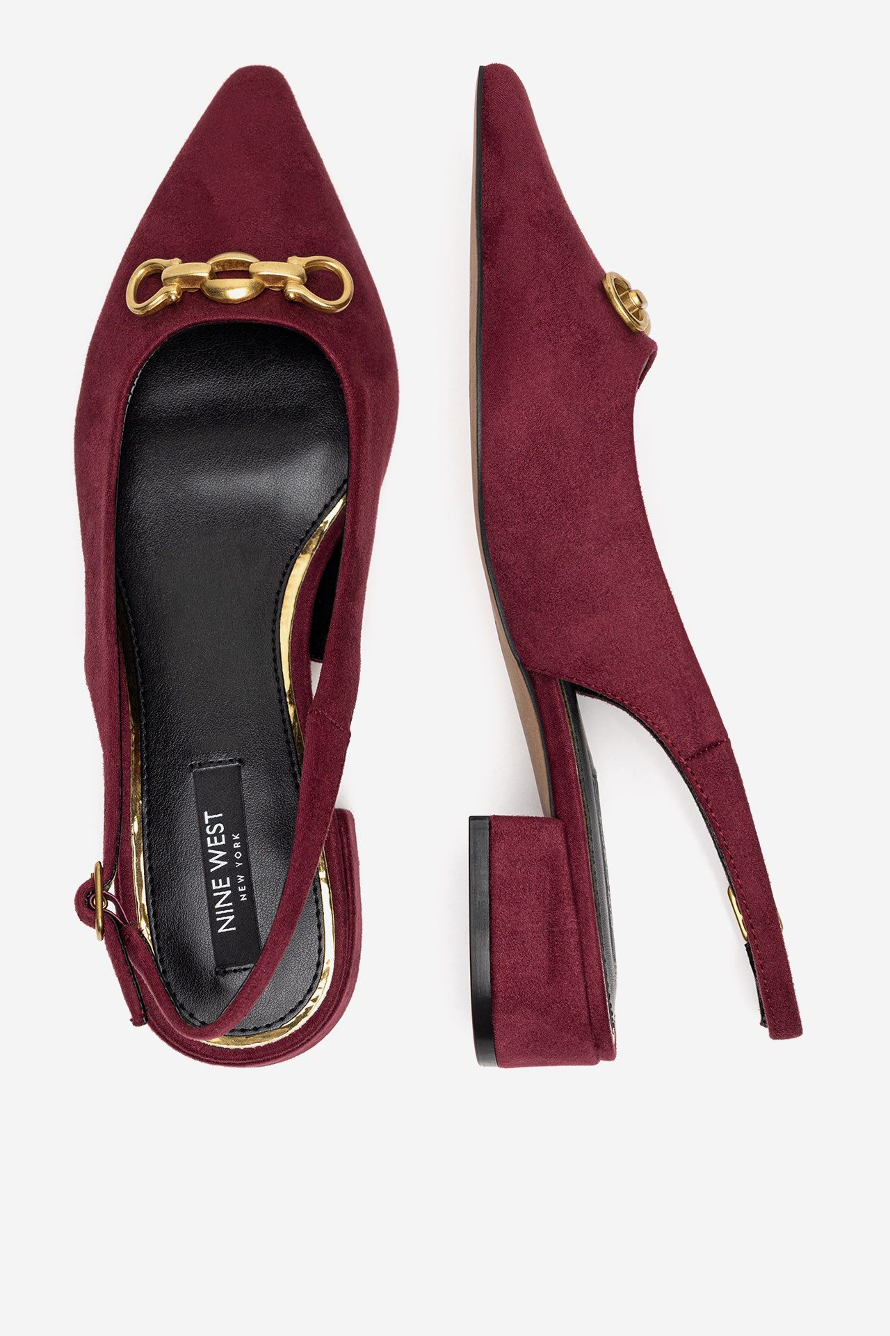 Nine West NINE WEST Damen Ballerina 36 rot 5905588889670 Ballerina