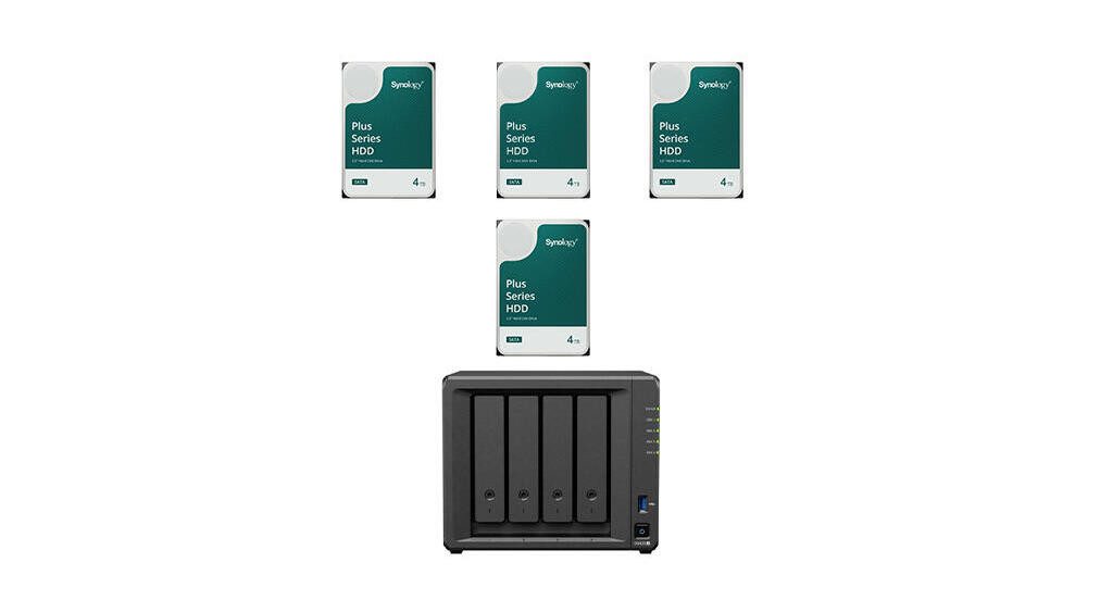 Synology Synology DS425+-HAT3300-4T HDD-NAS-Festplatte