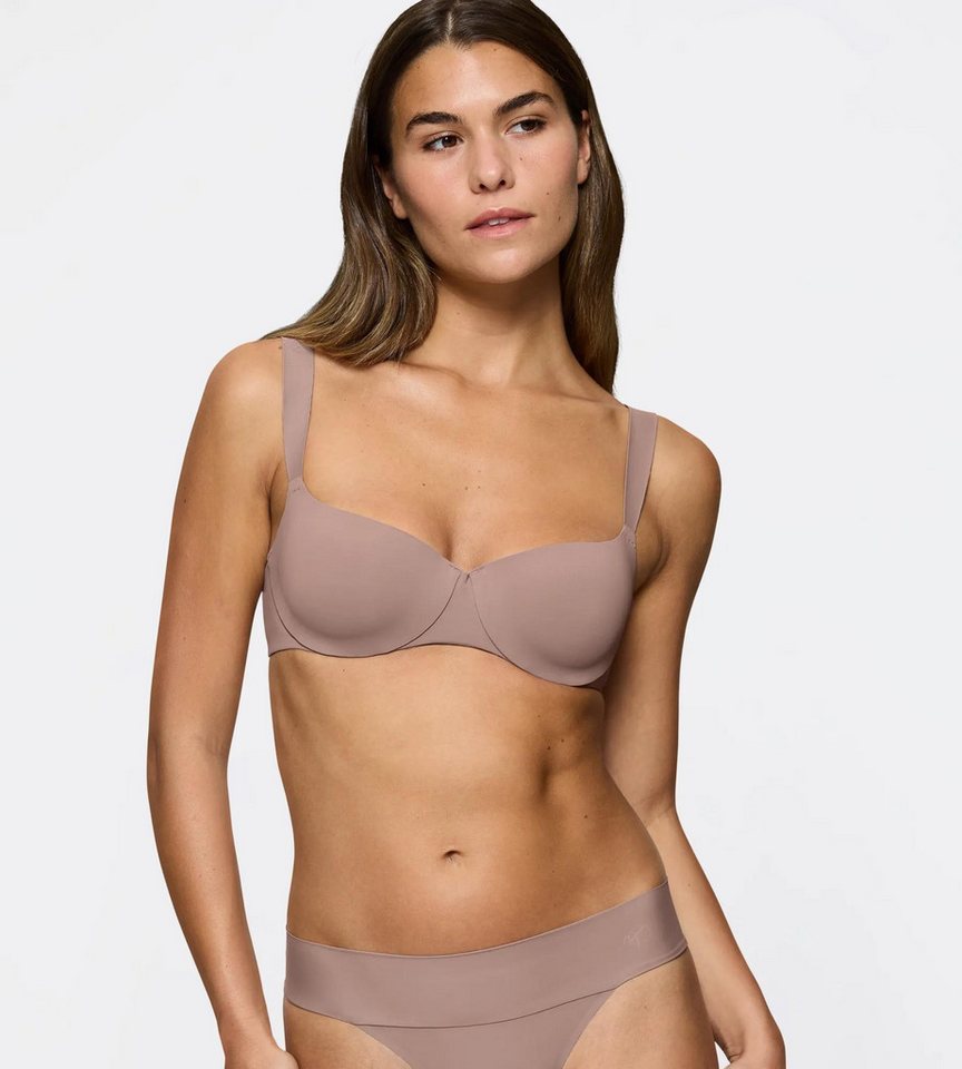 Triumph Balconette-BH Body Make-Up Illusion Komfort Bügel, gefüttert, seidenweiche Microfaser, atmungsaktiv