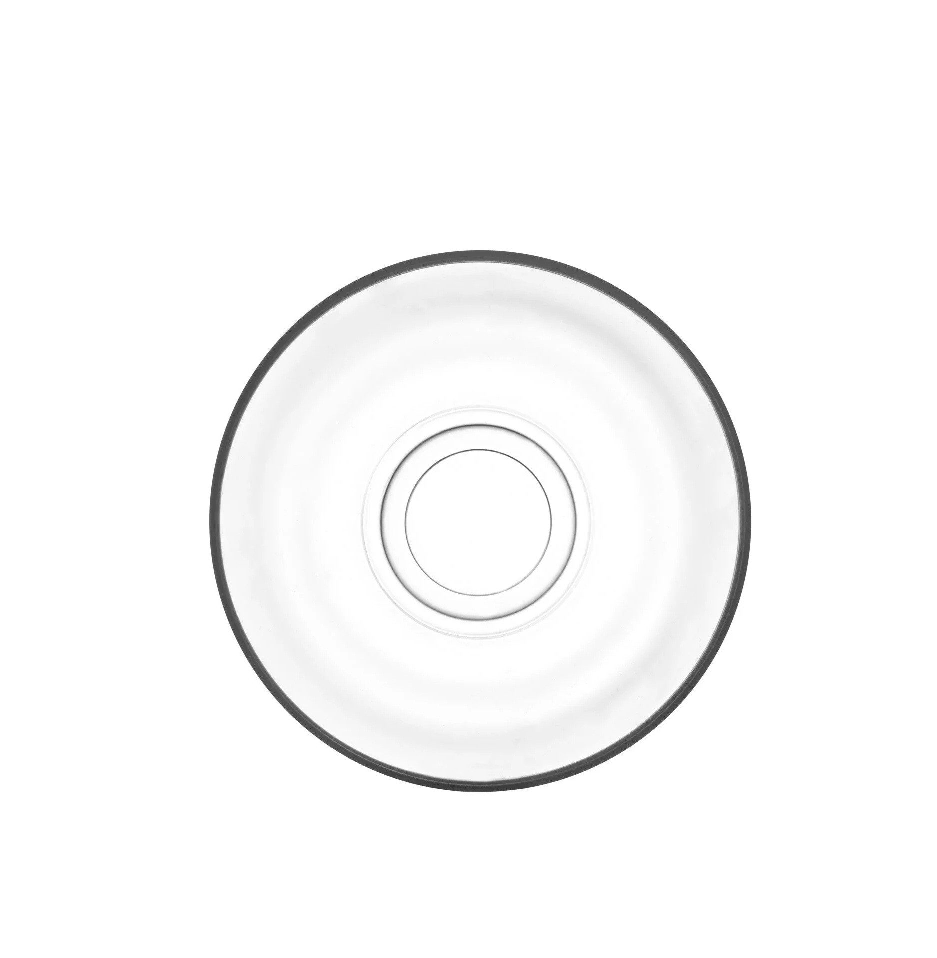 LAV Teeglas Unterteller 6-teilig,10,5 cm – Klassisch, rund & vielseitig verwendbar, 6-tlg., Glas, ø10,5 cm, 6-teilig