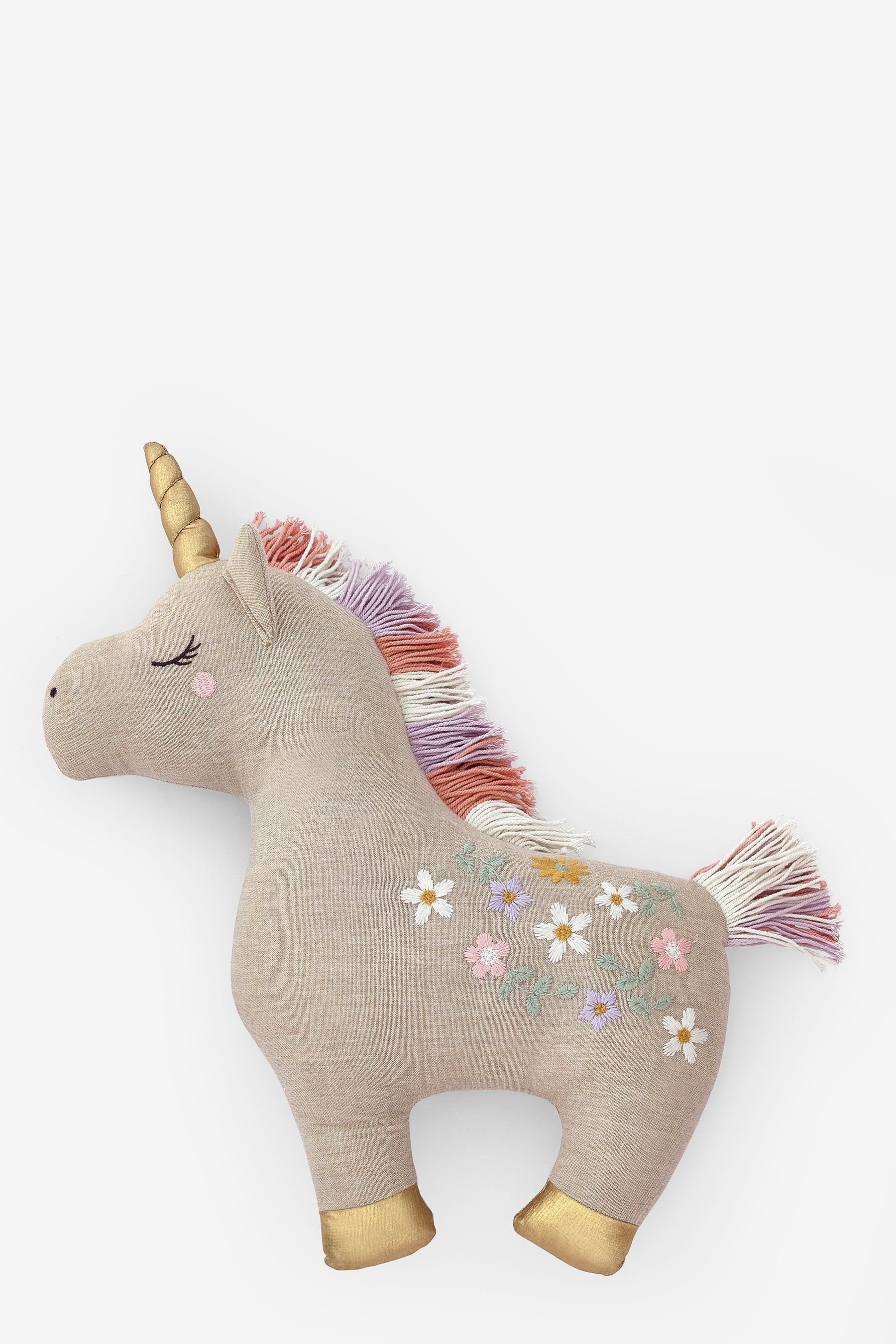 Next Dekokissen Bestickt Spielkissen Plüschtier Einhorn günstig online kaufen
