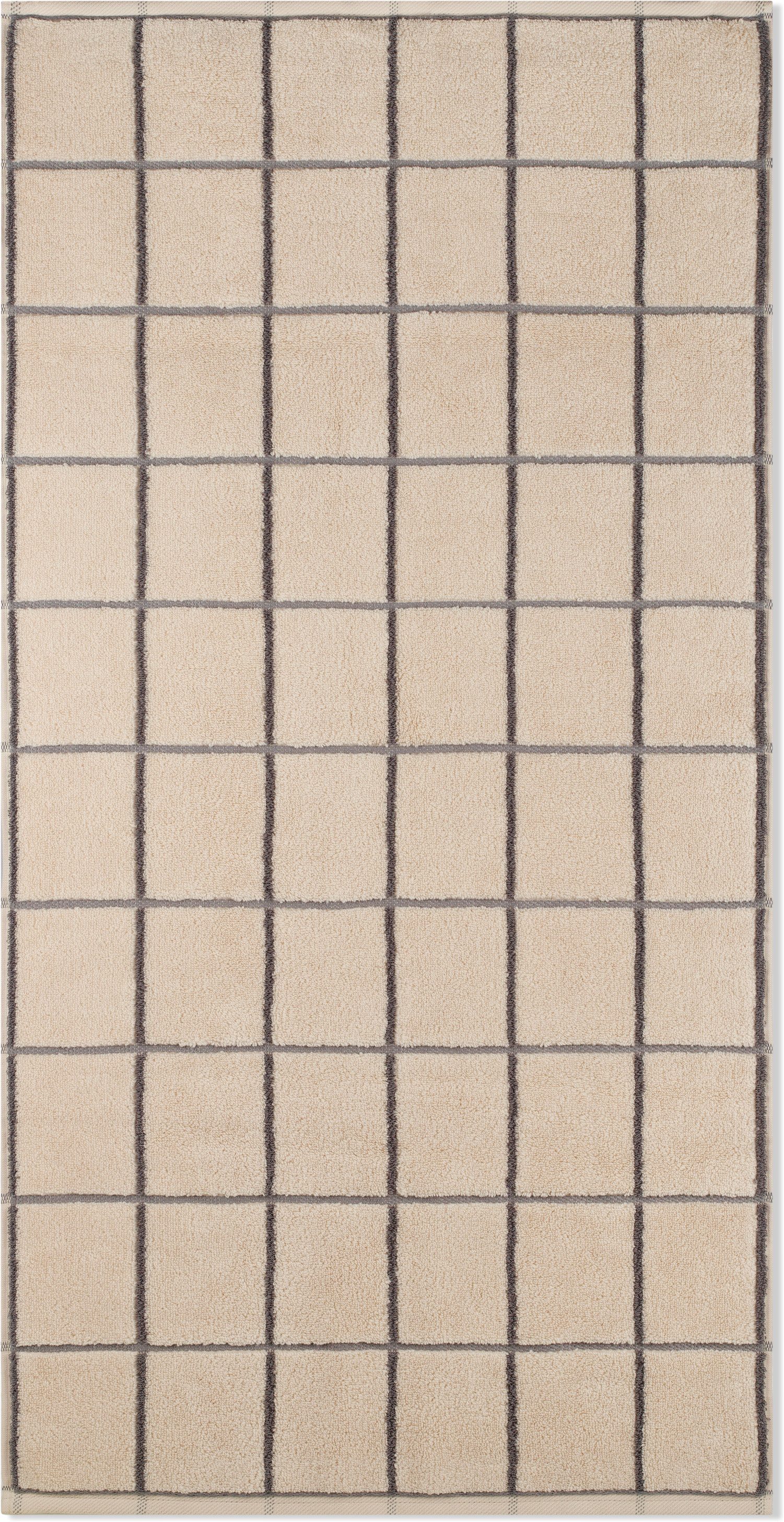 ROSS Duschtuch Überkaro 9032, (1-St), 100% Baumwolle, kariert, in modischen Karo Farben