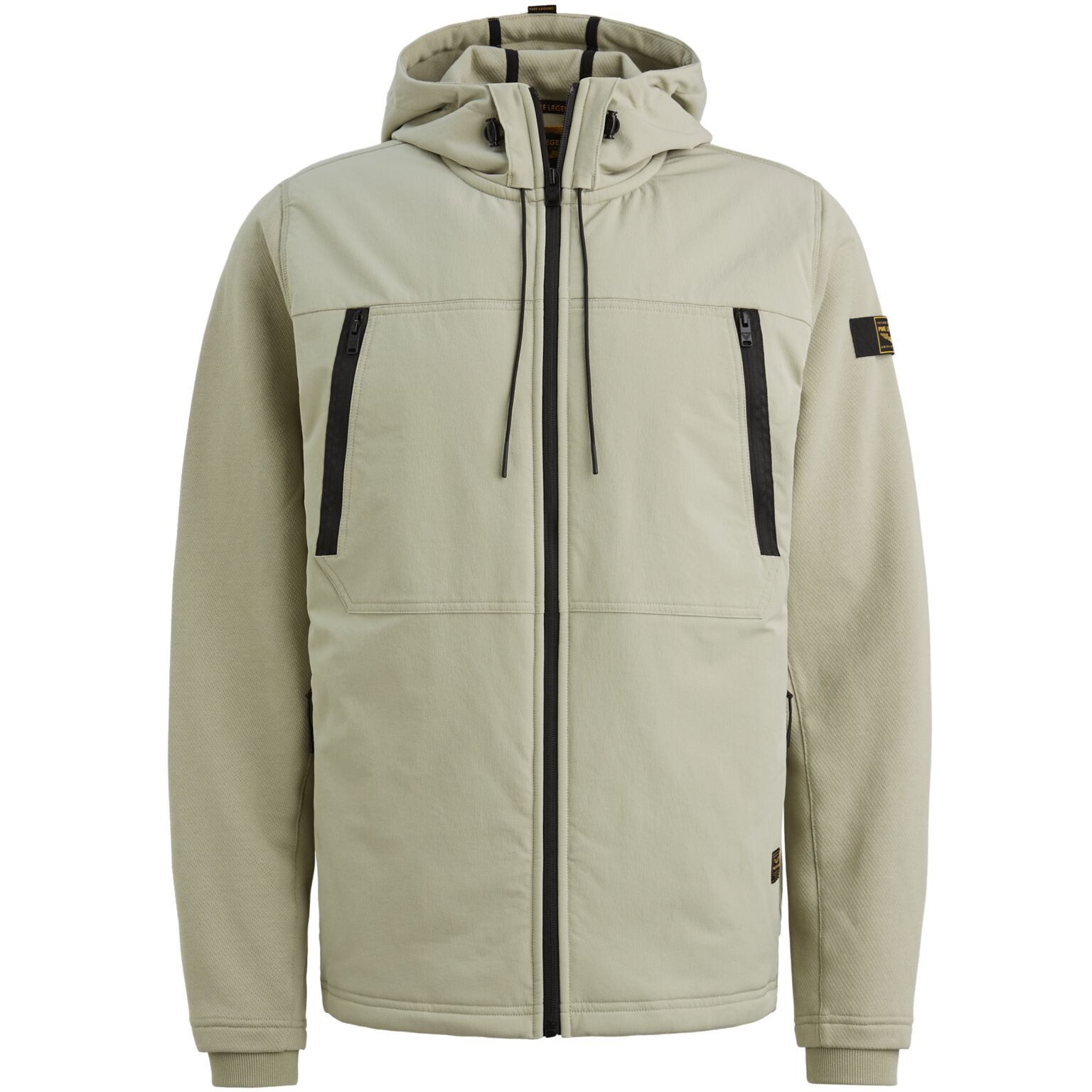 PME LEGEND Sweatjacke Zip jacket terry nylon mix - modische Sweatjacke