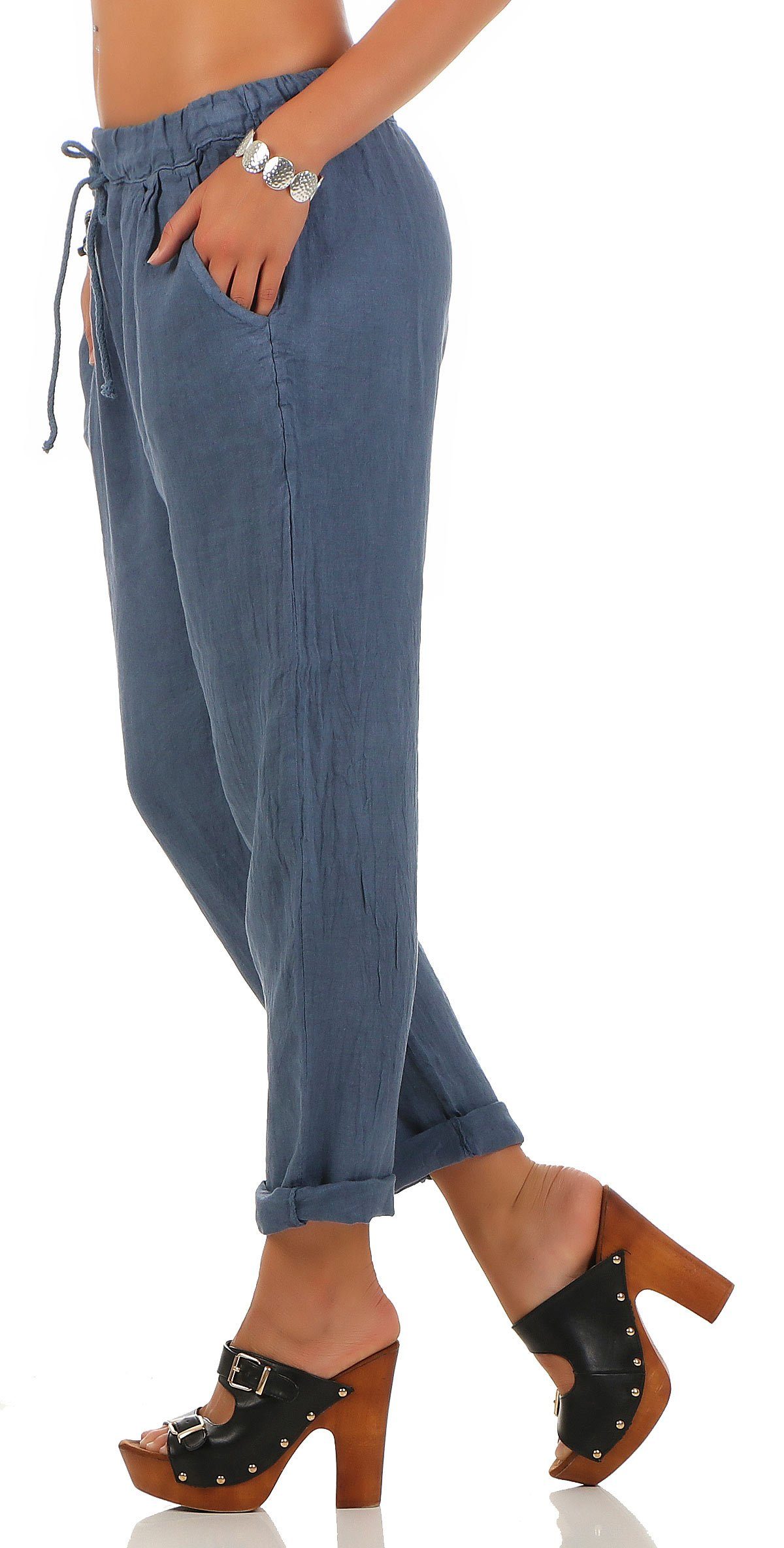 malito more than fashion Leinenhose 6816 günstig online kaufen