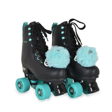 Byox Rollschuhe Rollschuhe Escape schwarz, PU-Rollen PU-Bremse ABEC-5 Lager versch. Größen