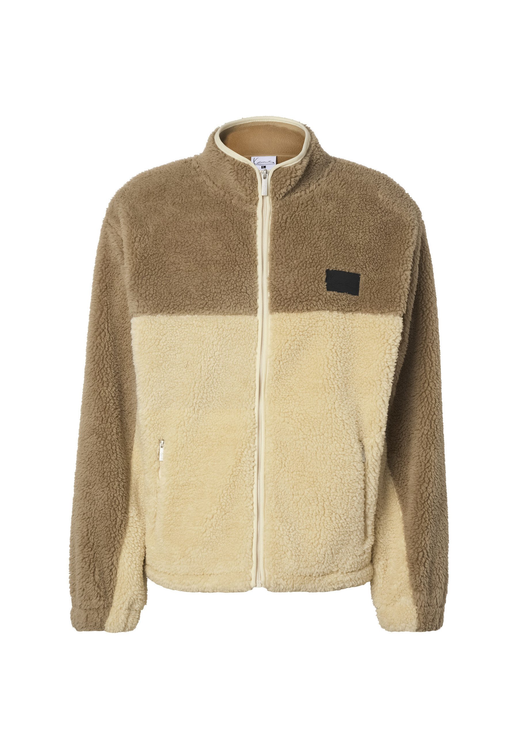 Winterjacke Karl Kani Signature Rubber Patch Teddy Zip Jacket