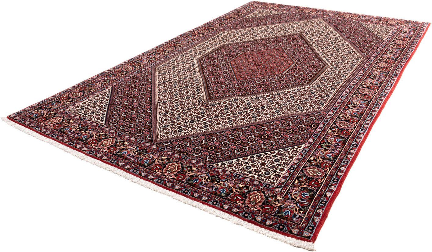 Wollteppich Bidjar Takab Medaillon Rosso 318 x 200 cm, morgenland, rechteckig, Höhe: 13 mm, Unikat mit Zertifikat