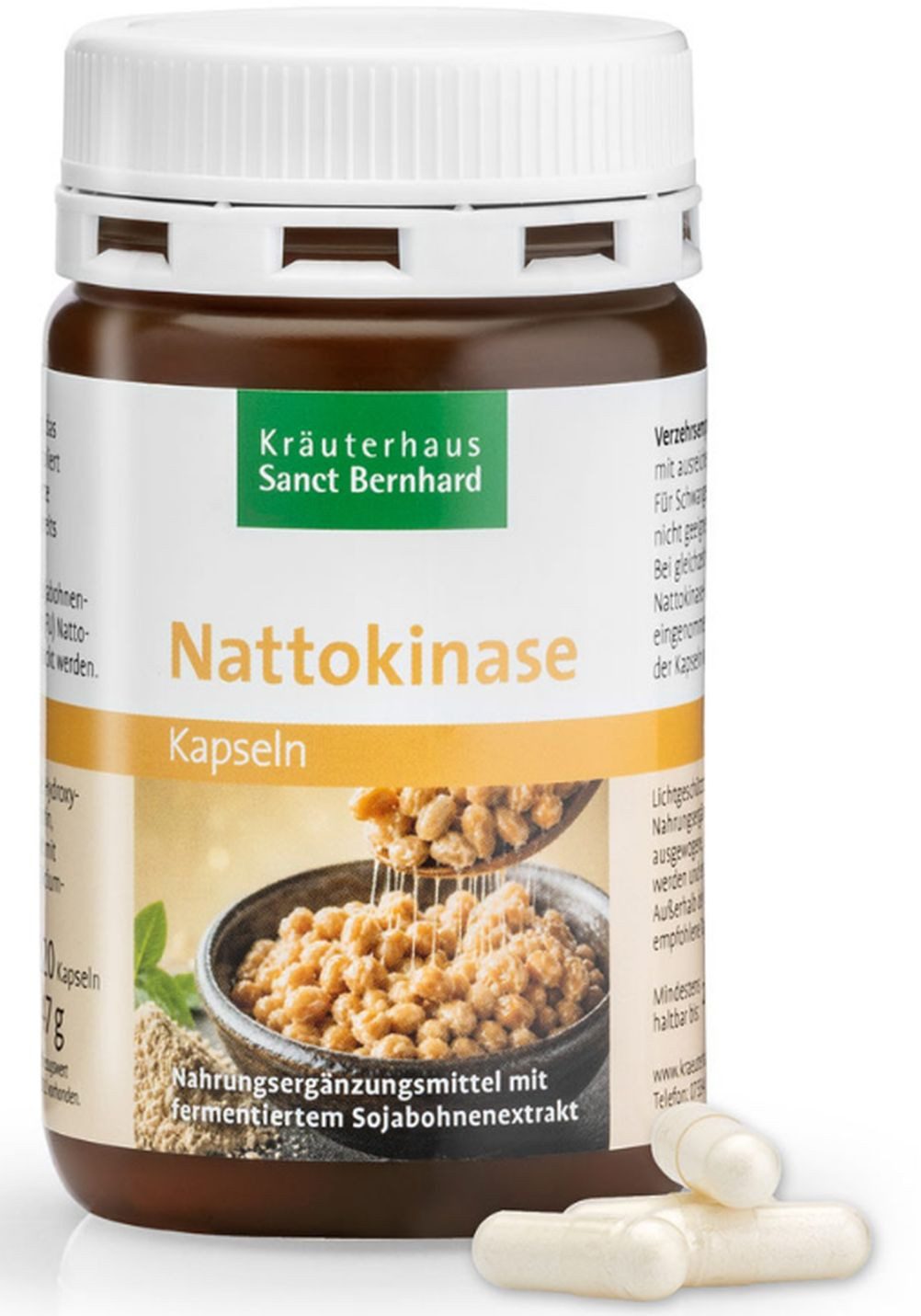 Sanct Bernhard Sanct Bernhard - Nattokinase,120 Kapseln Kapseln