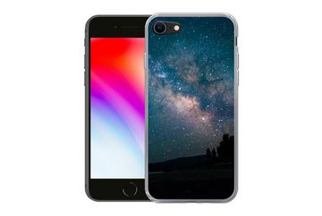 MuchoWow Handyhülle Sterne - Planeten - Galaxie - Jungen - Mädchen - Kinder, Handyhülle Apple iPhone 8, Smartphone-Bumper, Print, Handy Schutzhülle