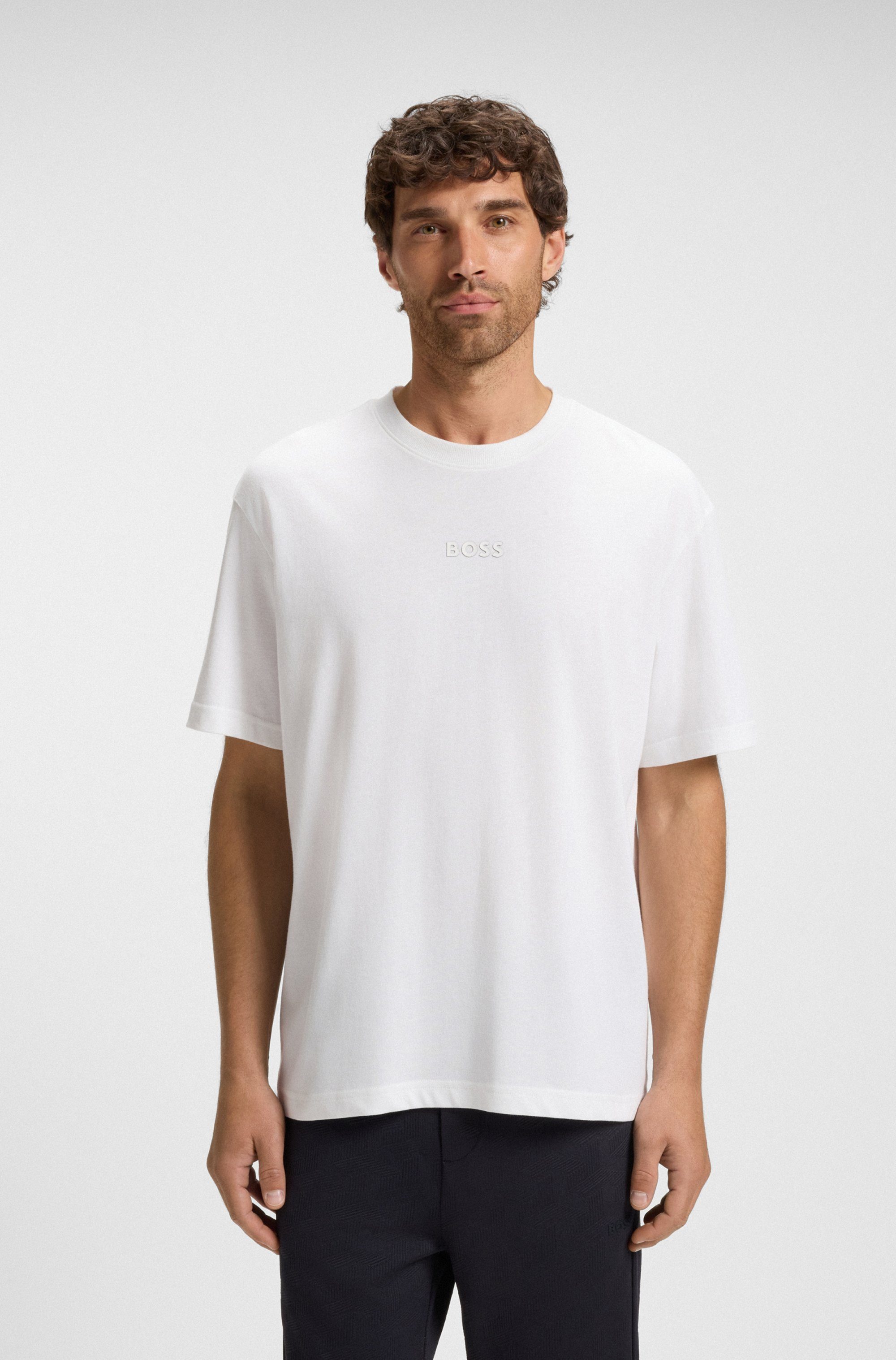 BOSS GREEN T-Shirt Tee mit Rundhalsausschnitt günstig online kaufen