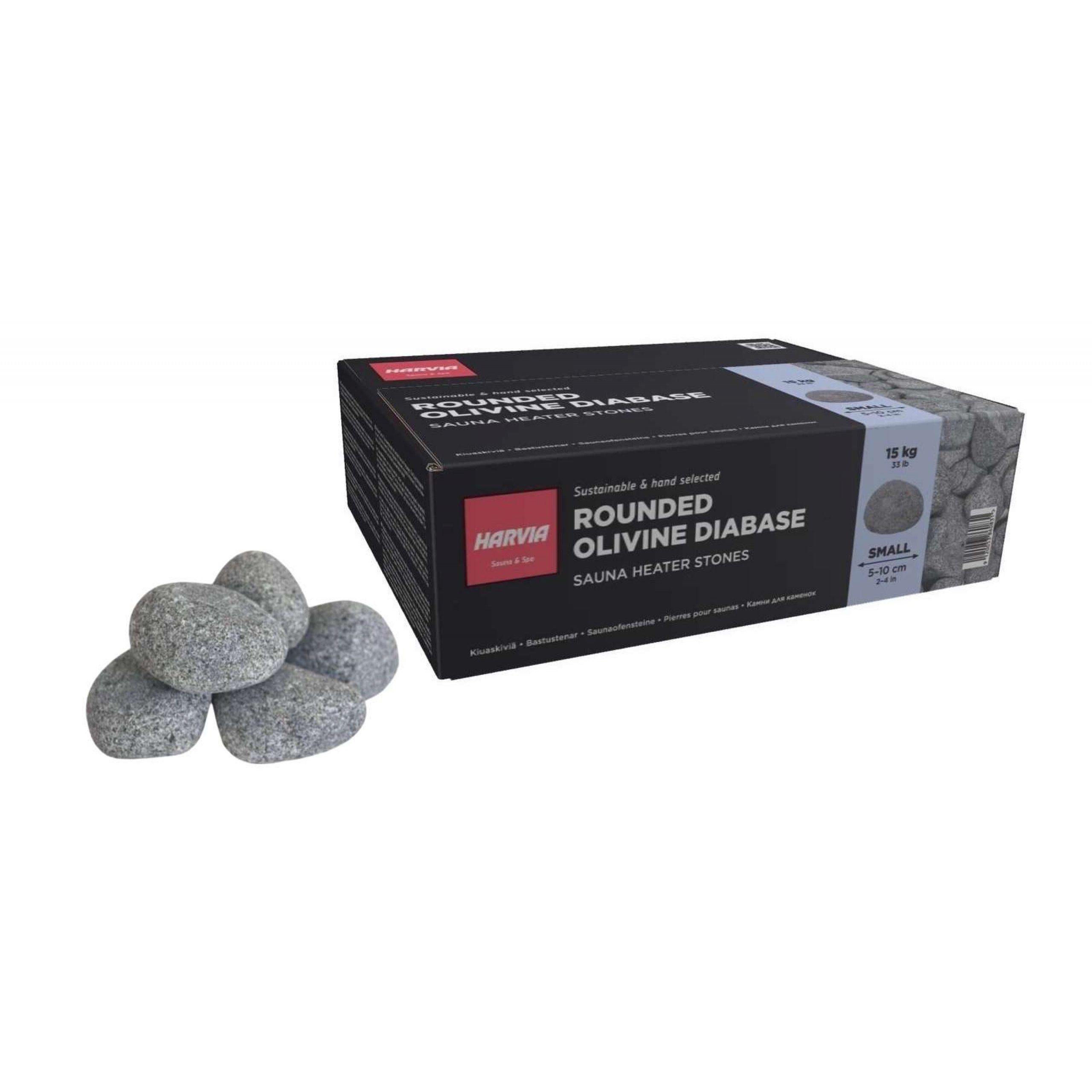 HARVIA Saunasteine Harvia Saunasteine 15 kg rund für Saunaofen Finnische Sa günstig online kaufen