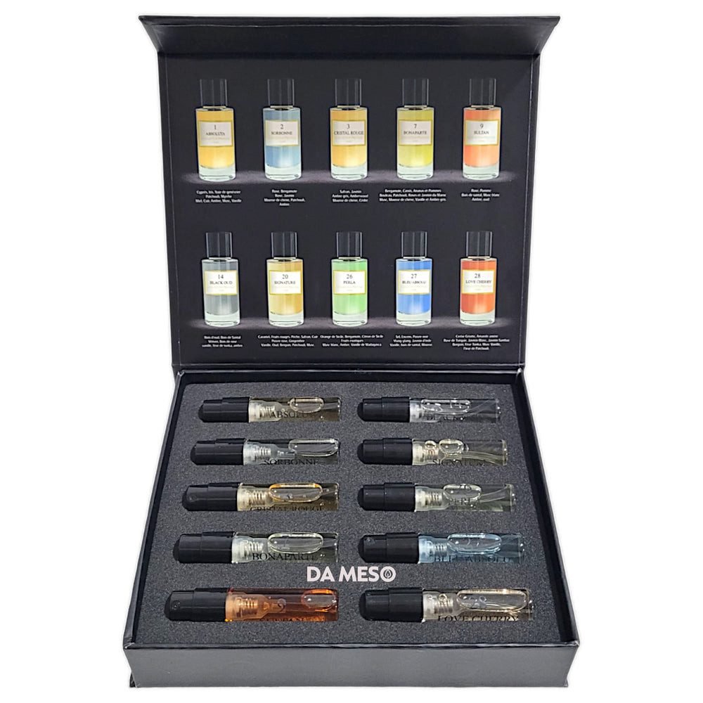 Eau de Parfum Discovery Set 10×2ml mit SULTAN Parfum Bitte Hinweis beachten