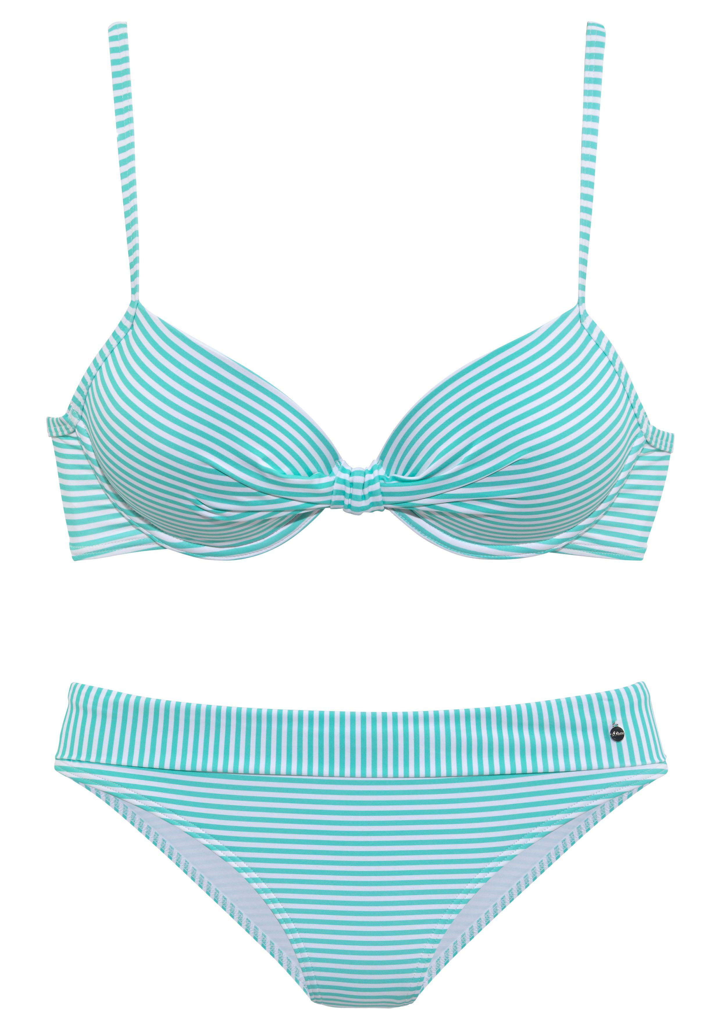 s.Oliver Bügel-Bikini in Knoten-Optik günstig online kaufen