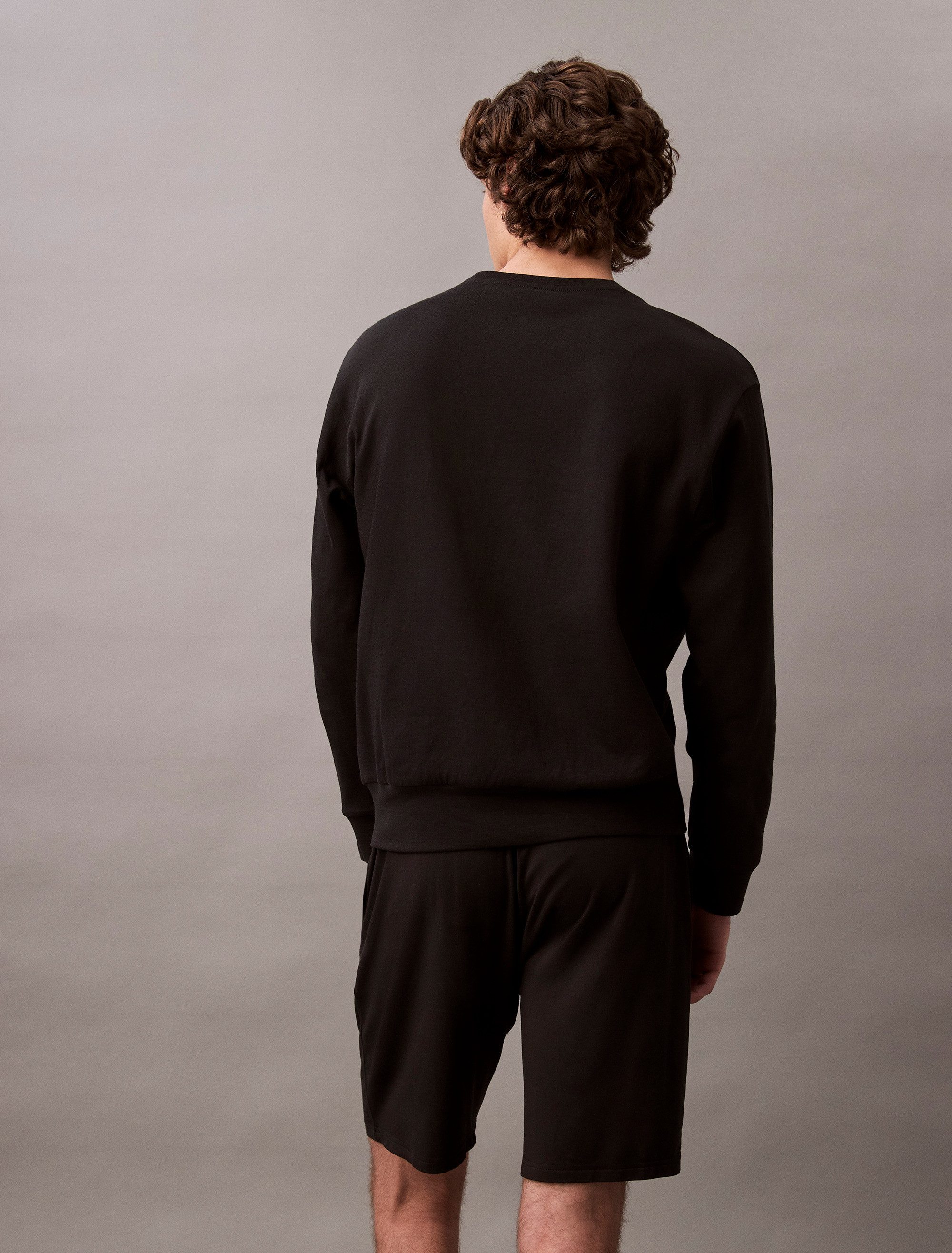 Calvin Klein Underwear Sweatshirt SWEATSHIRT mit Logo-Stickerei günstig online kaufen