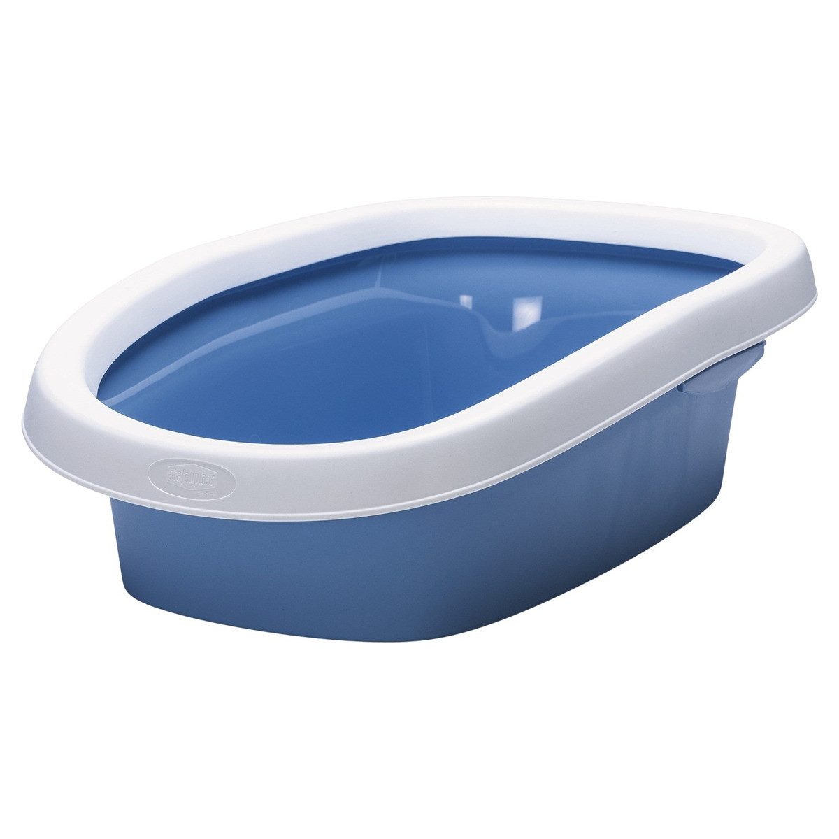 Stefanplast Katzentoilette Katzentoilette Sprint weiß/blau