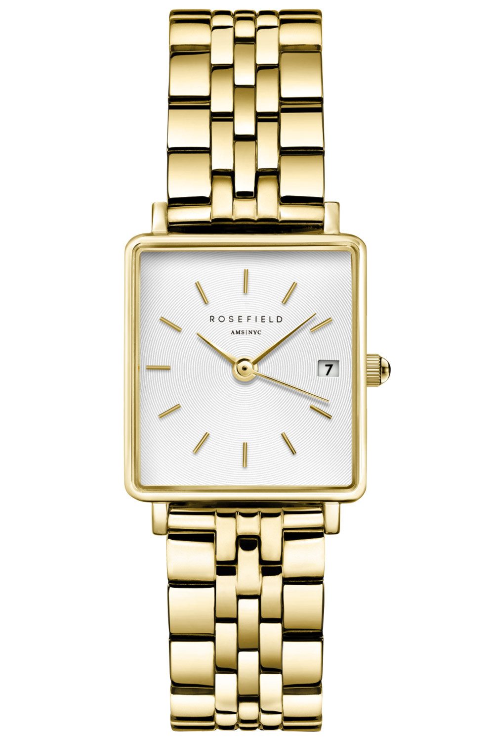 ROSEFIELD Quarzuhr Quarz Boxy XS Goldfarben günstig online kaufen