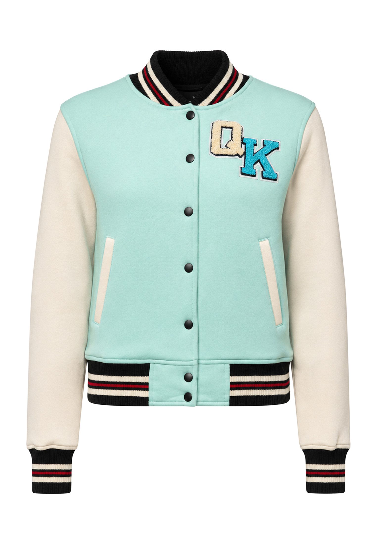 QueenKerosin Collegejacke Dolche Far Niente (1-St) mit großer Stickerei
