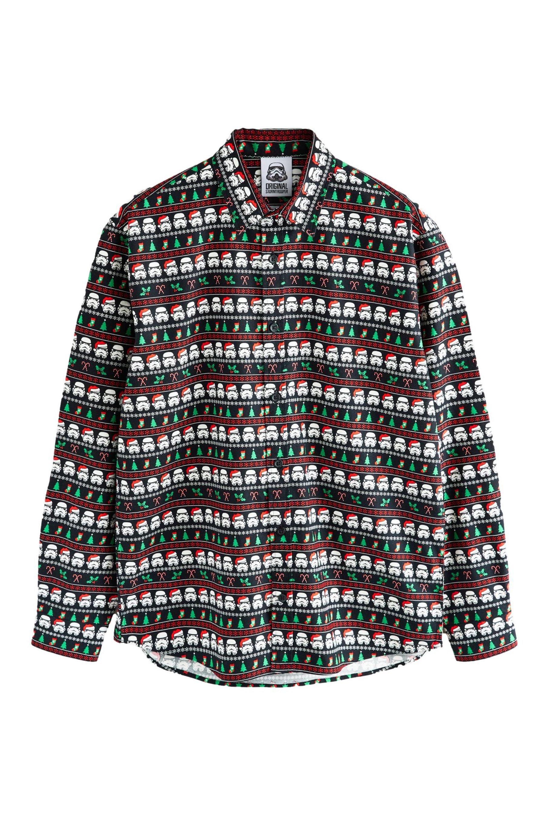 Next Langarmhemd Langarmhemd mit Weihnachtsmotiv, Stormtrooper (1-tlg) günstig online kaufen