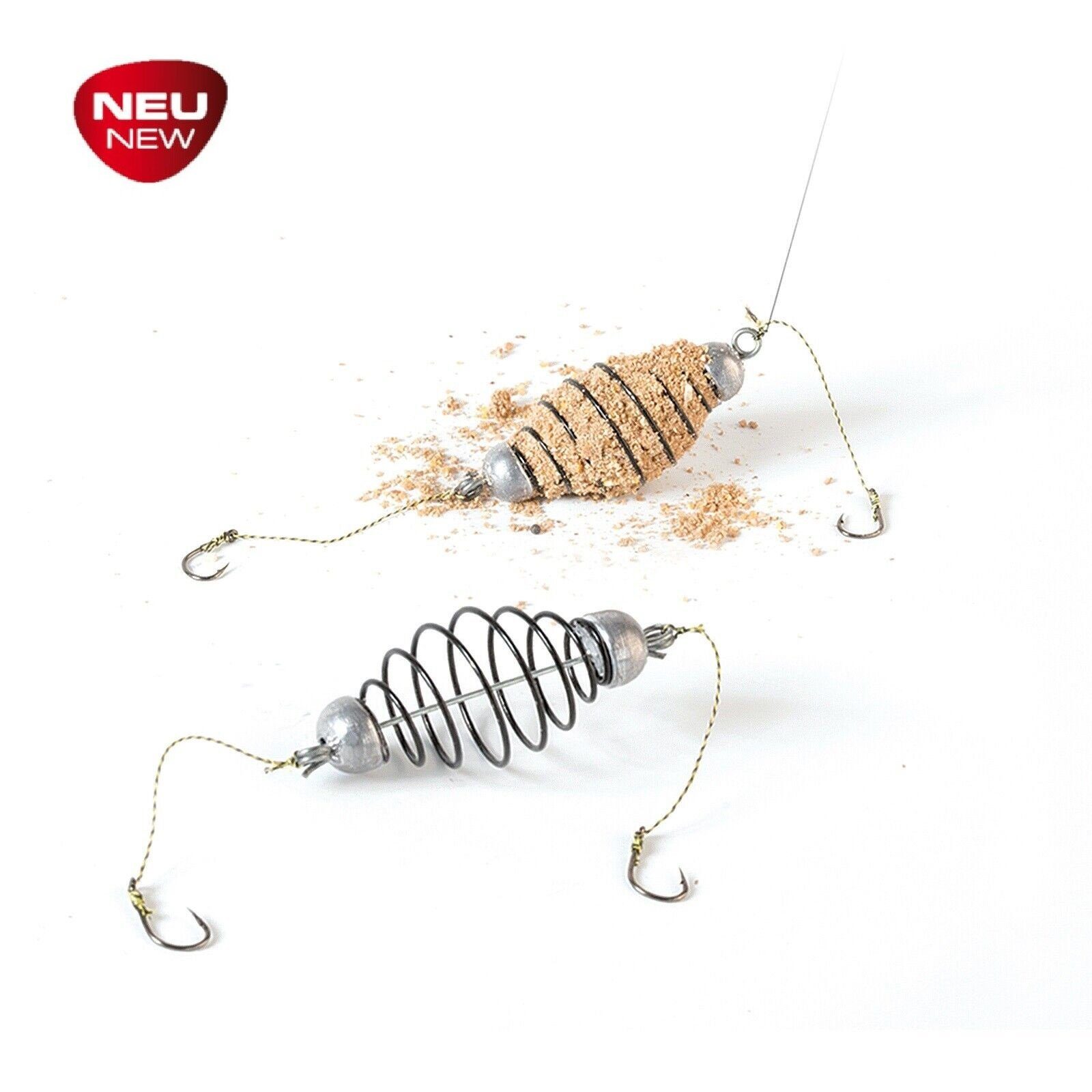 Behr Angelhakenbinder Feeder Rig System 20g 30g 40g Применитьmontage Futterkorb Angeln