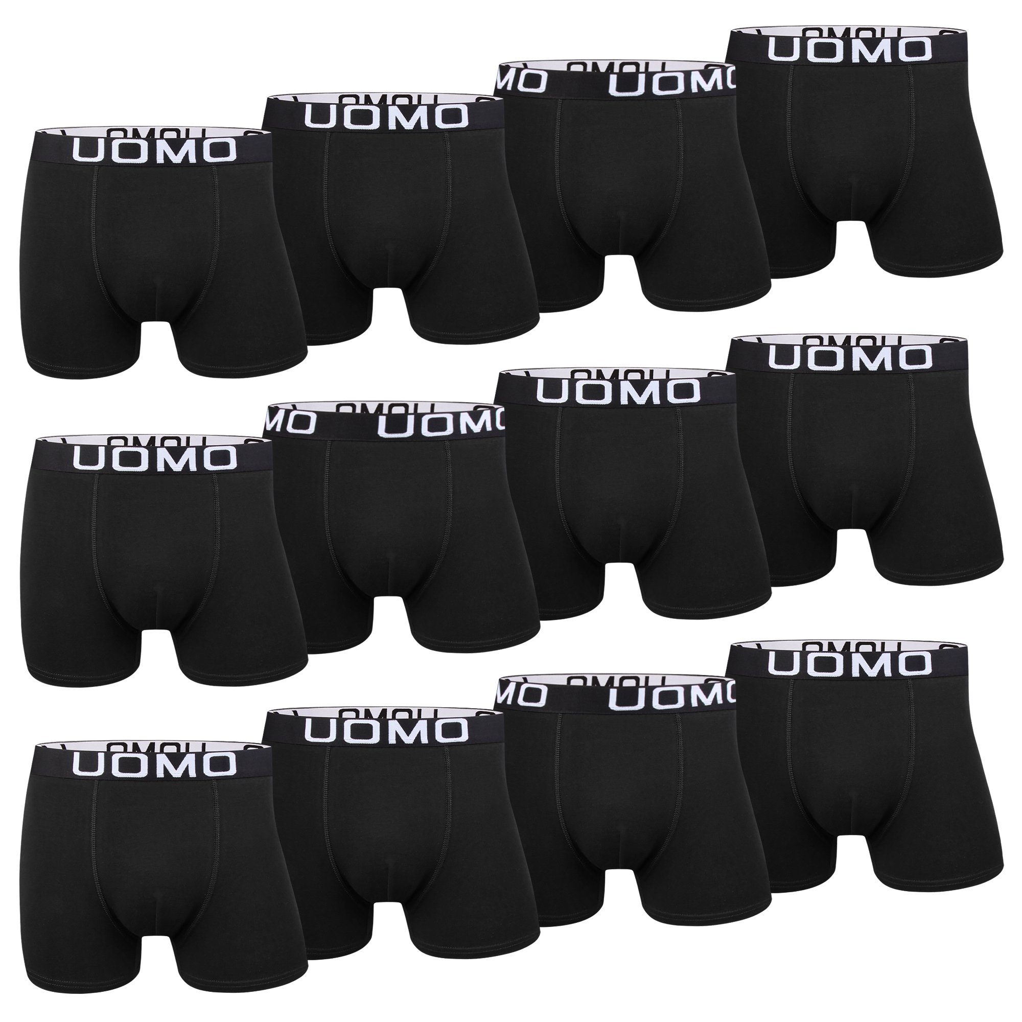 L&K Boxershorts 1119 (12er-Pack) Boxershorts Herren aus Baumwolle klassisch günstig online kaufen