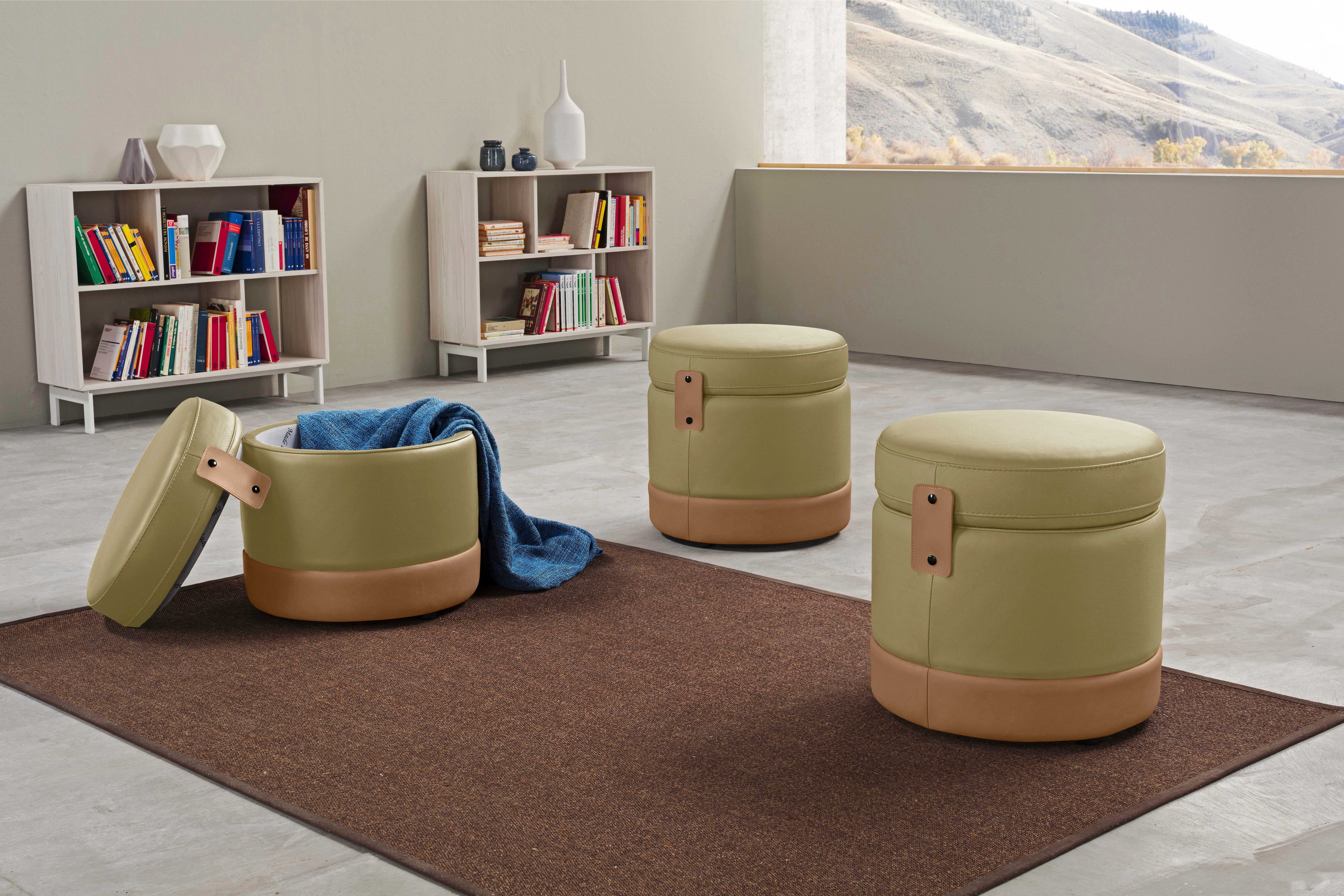 Egoitaliano Hocker Tonder, Designhocker als Blickfang günstig online kaufen
